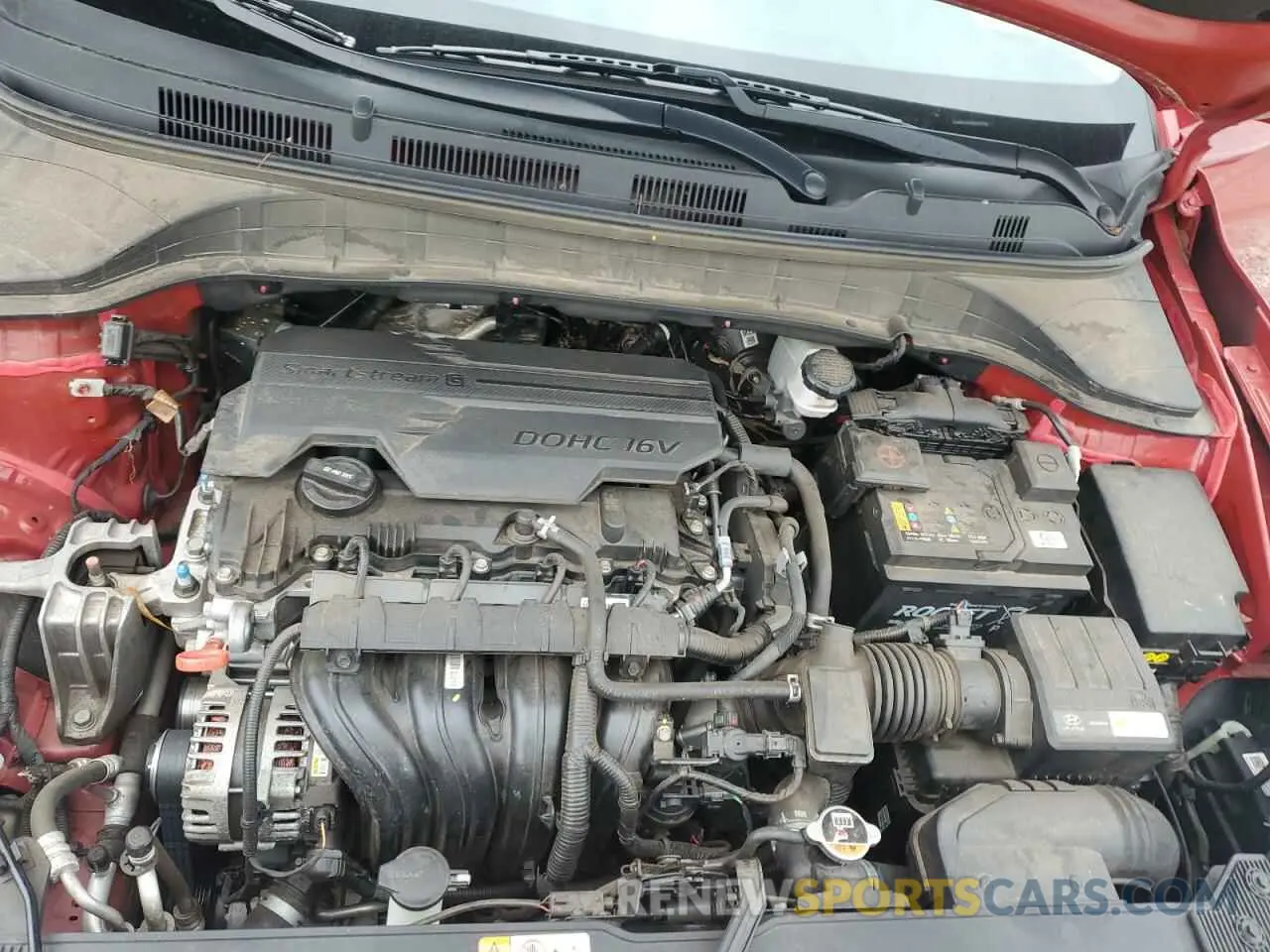 11 Photograph of a damaged car KM8K32AB7NU878788 HYUNDAI KONA 2022