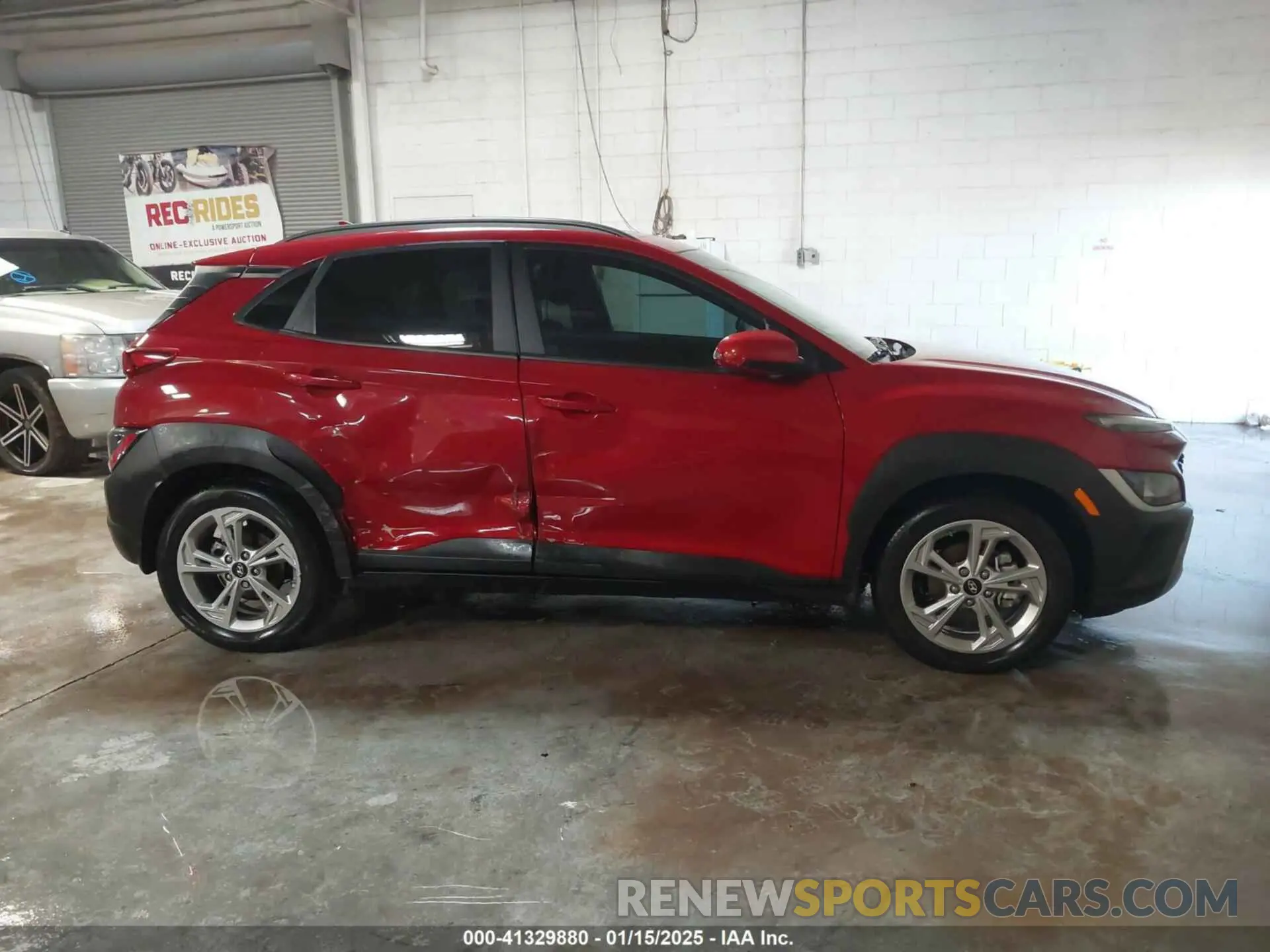 13 Photograph of a damaged car KM8K32AB7NU891234 HYUNDAI KONA 2022