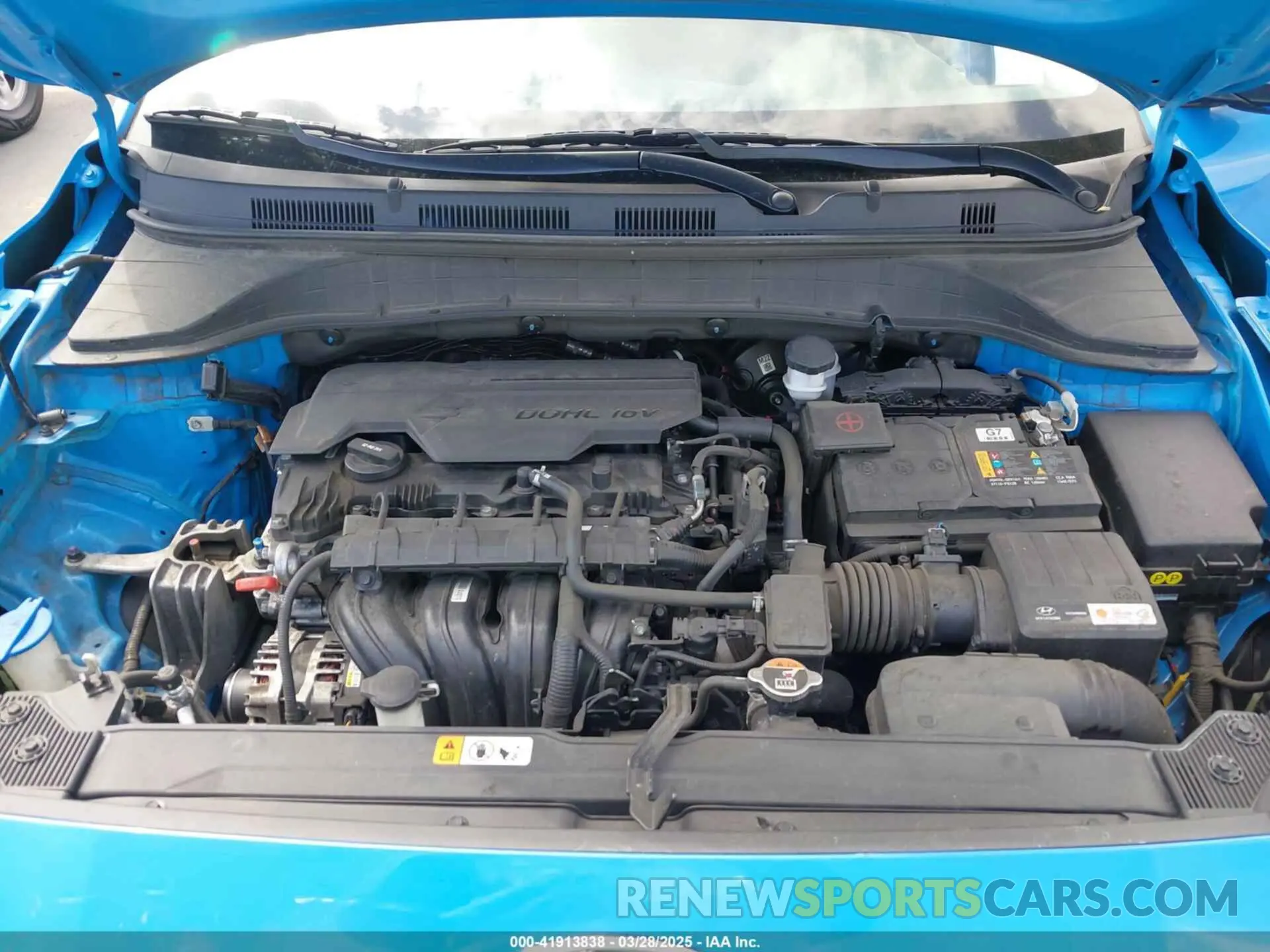 10 Photograph of a damaged car KM8K32AB9NU916456 HYUNDAI KONA 2022