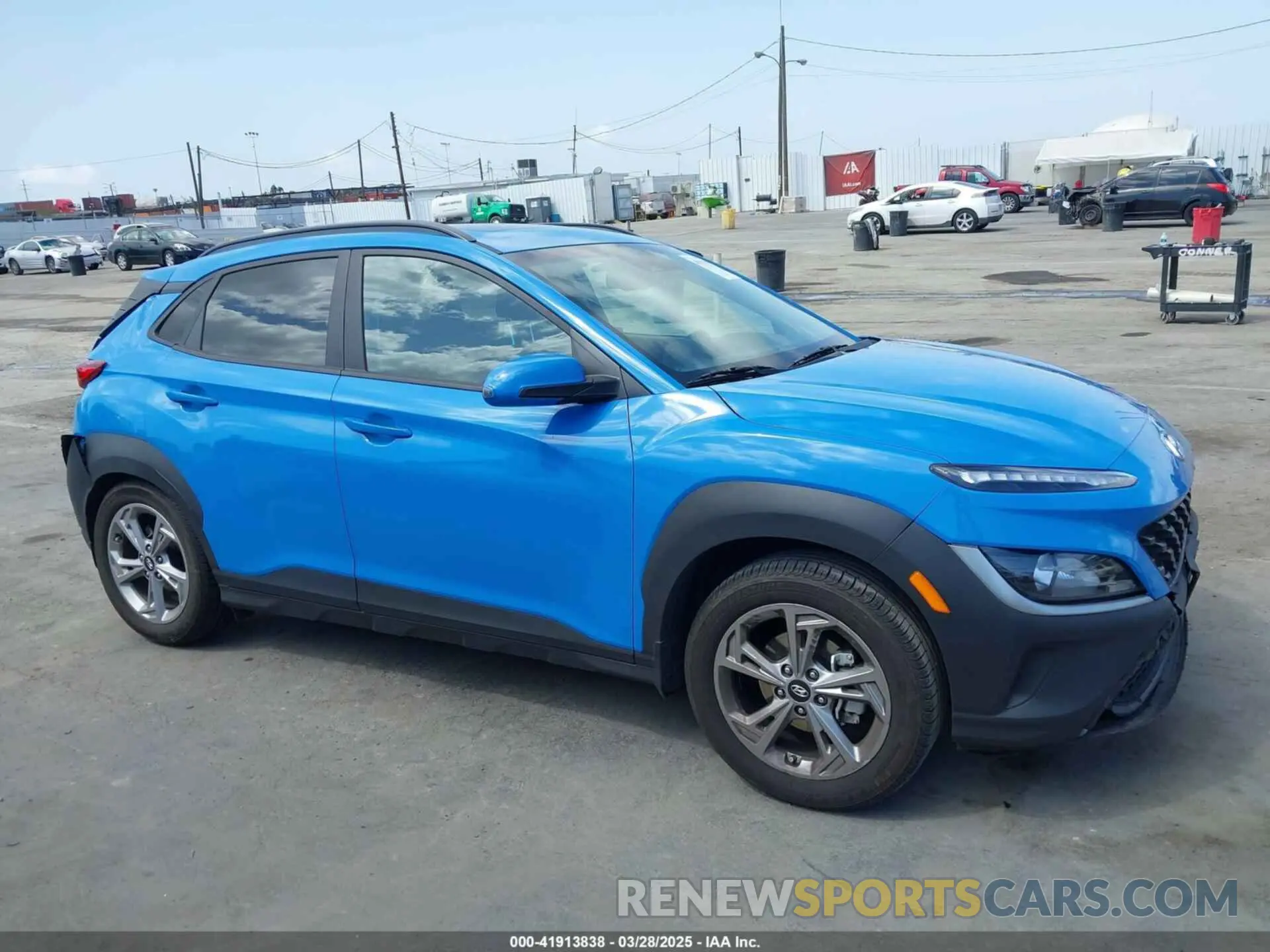 13 Photograph of a damaged car KM8K32AB9NU916456 HYUNDAI KONA 2022