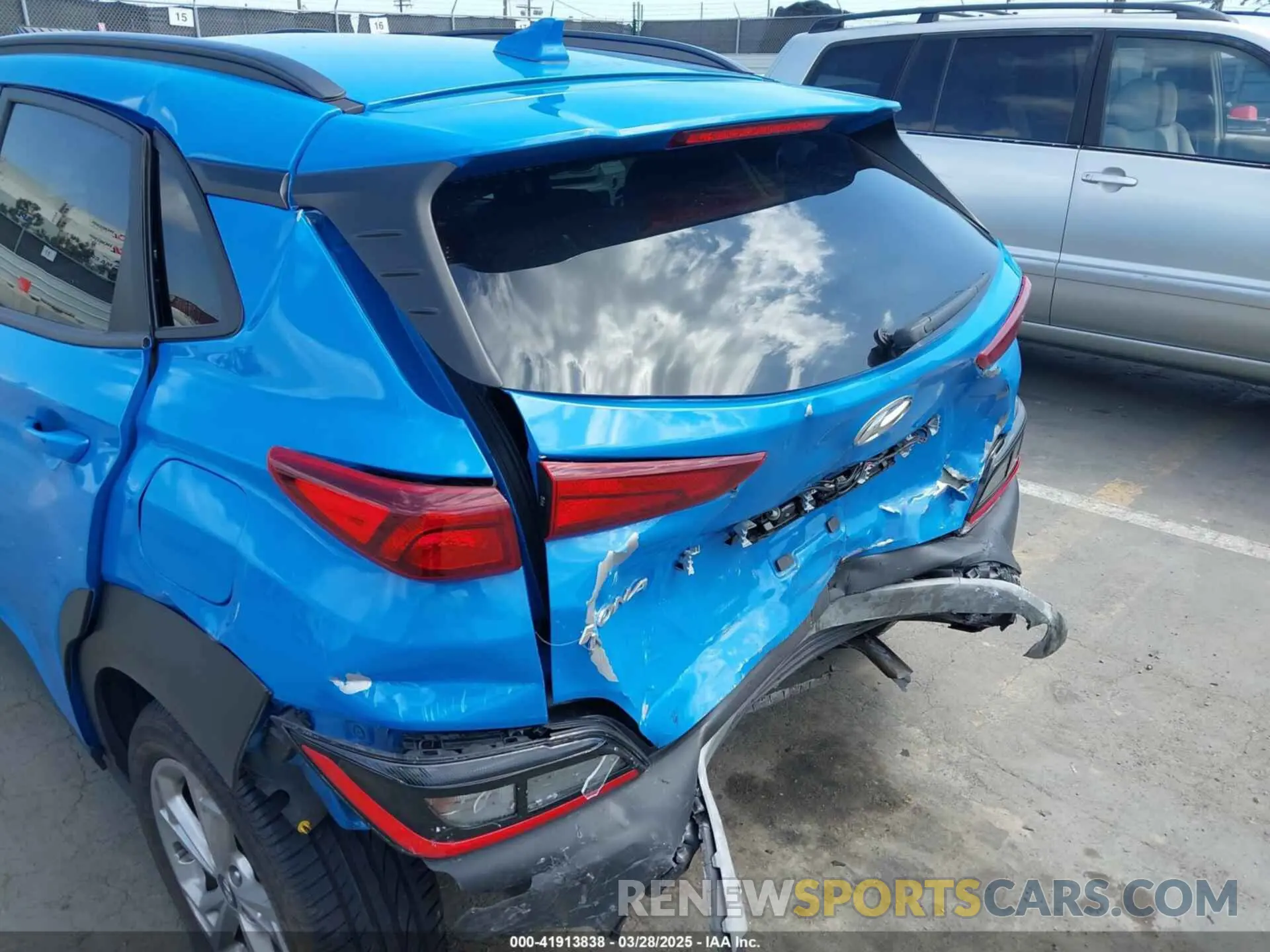 6 Photograph of a damaged car KM8K32AB9NU916456 HYUNDAI KONA 2022