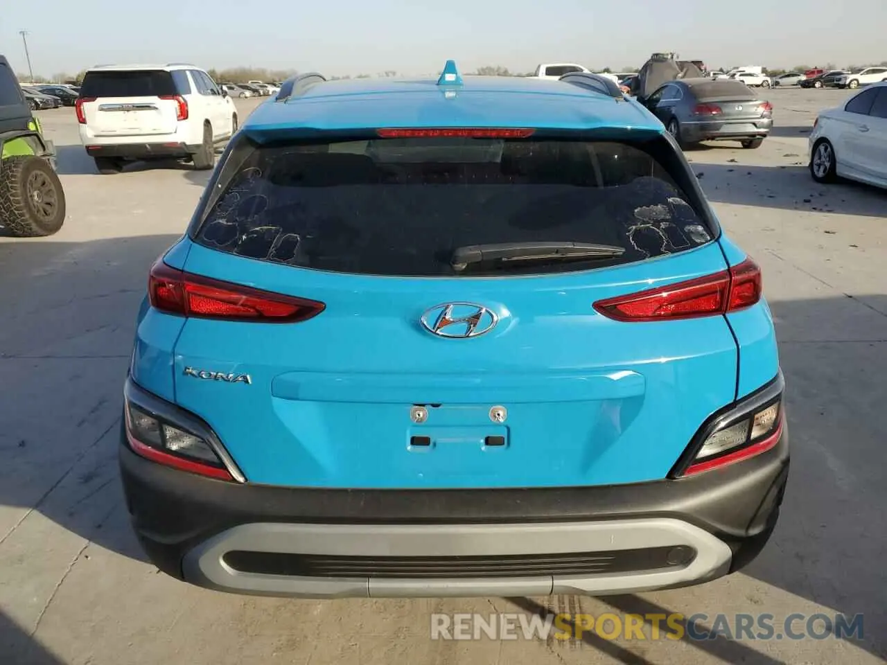 6 Photograph of a damaged car KM8K32AB9NU928669 HYUNDAI KONA 2022