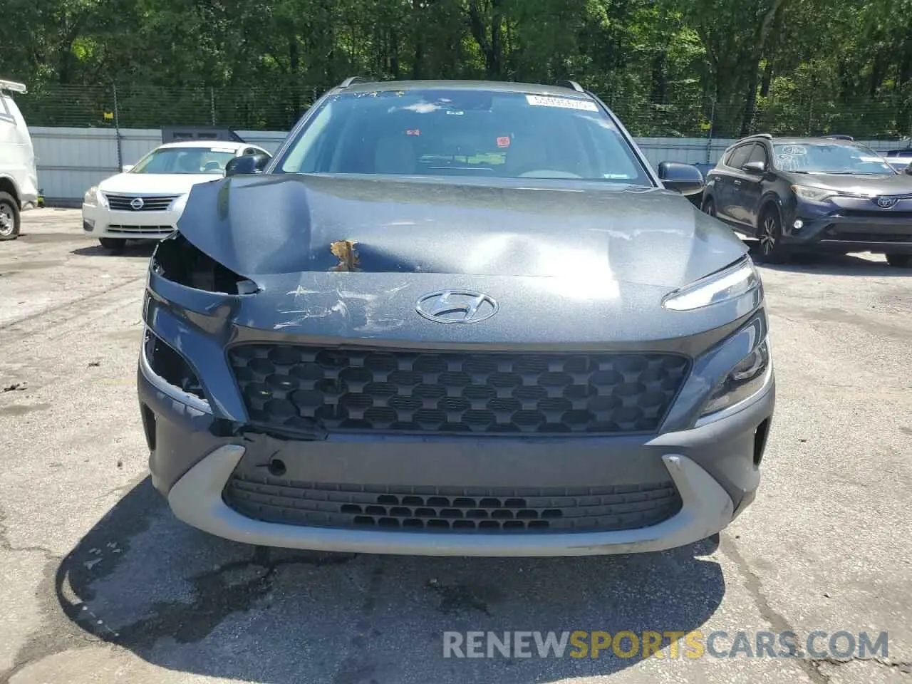 5 Photograph of a damaged car KM8K32ABXNU794013 HYUNDAI KONA 2022