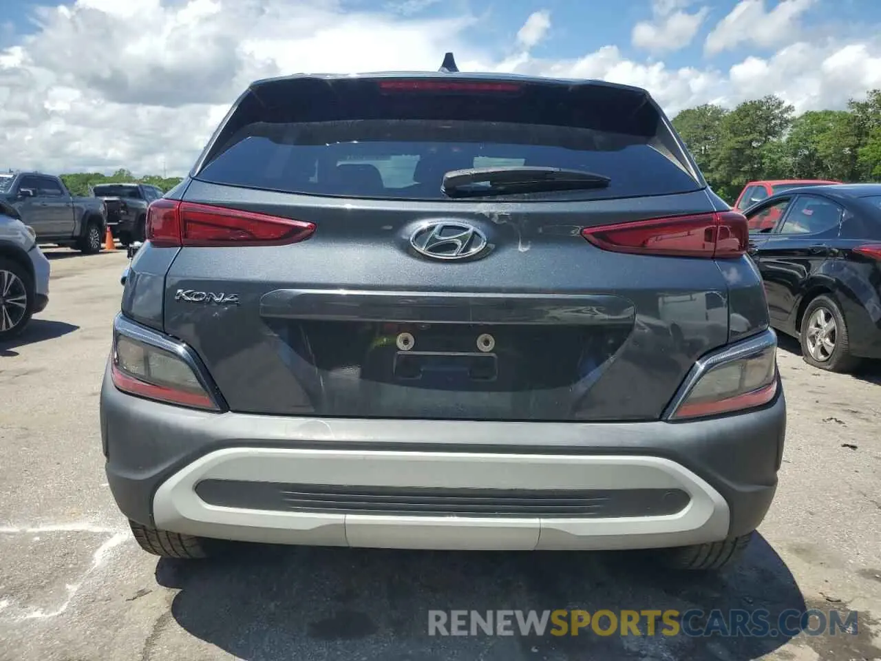 6 Photograph of a damaged car KM8K32ABXNU794013 HYUNDAI KONA 2022