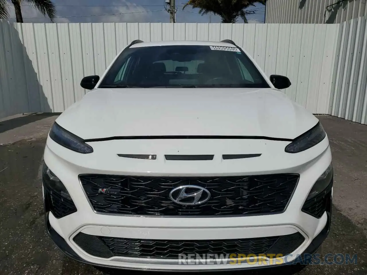 5 Photograph of a damaged car KM8K33A30NU770396 HYUNDAI KONA 2022