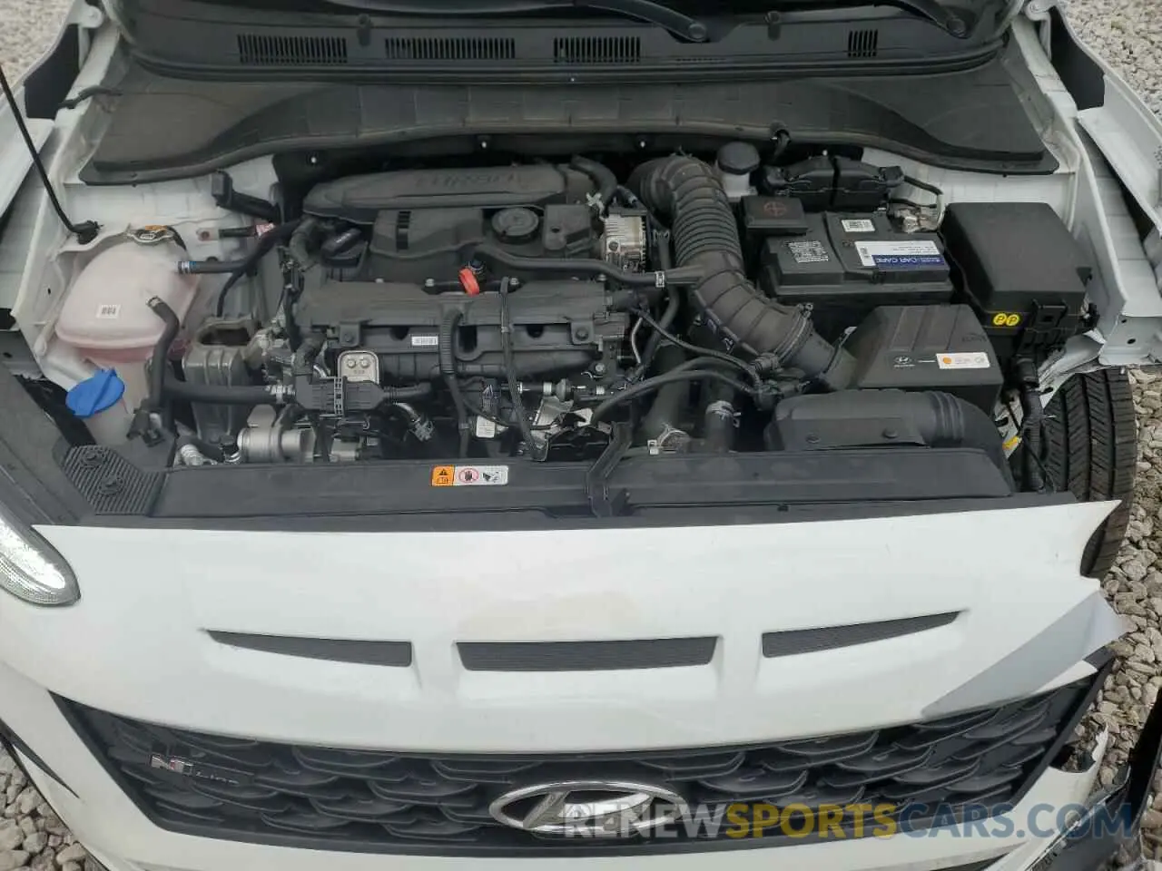12 Photograph of a damaged car KM8K33A30NU901021 HYUNDAI KONA 2022