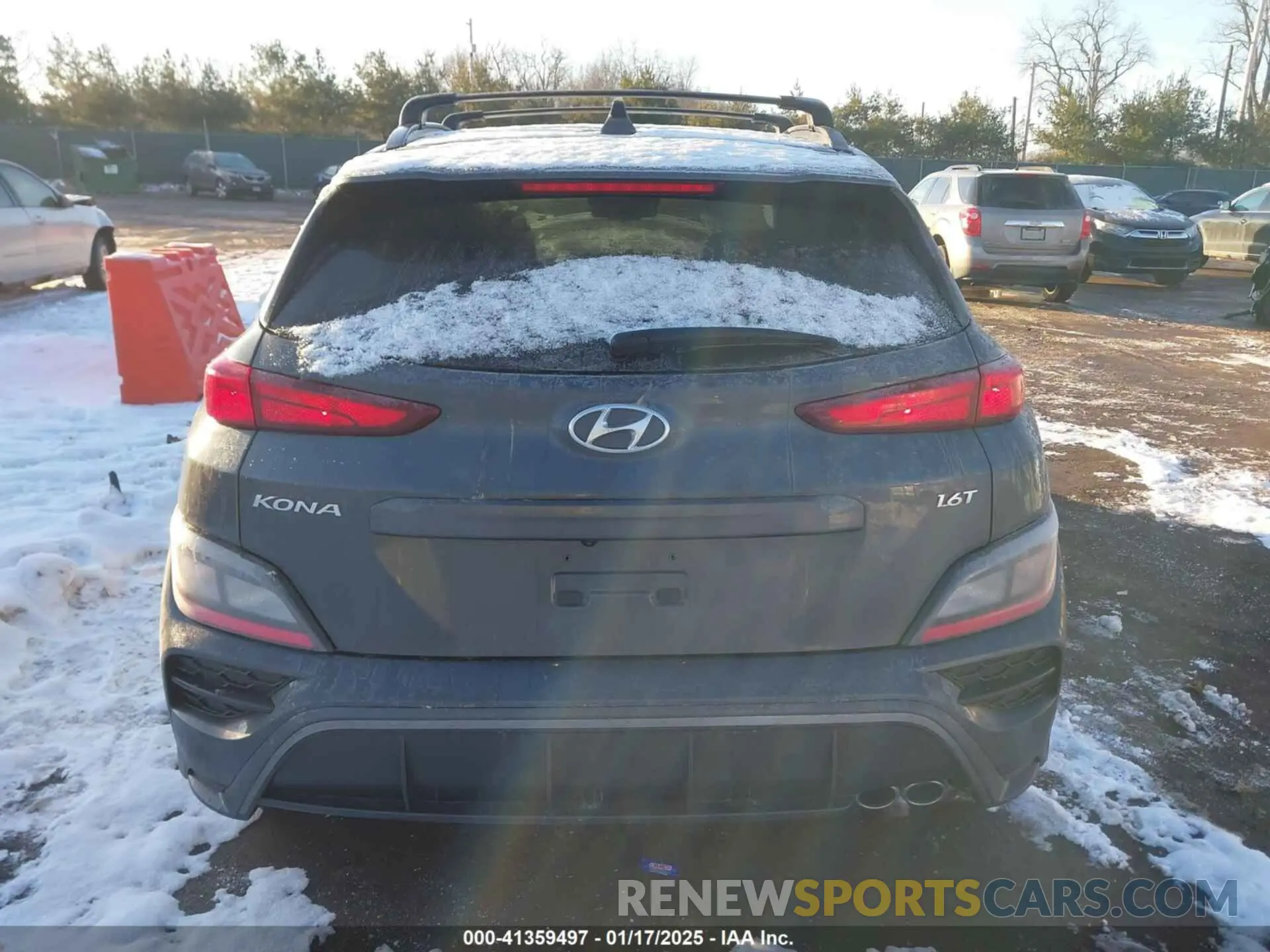 16 Photograph of a damaged car KM8K33A31NU817693 HYUNDAI KONA 2022