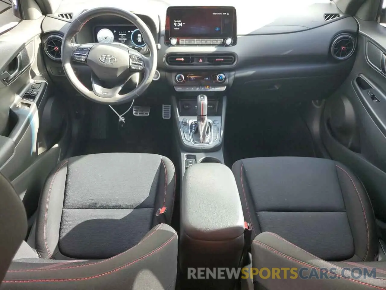 8 Photograph of a damaged car KM8K33A33NU867480 HYUNDAI KONA 2022