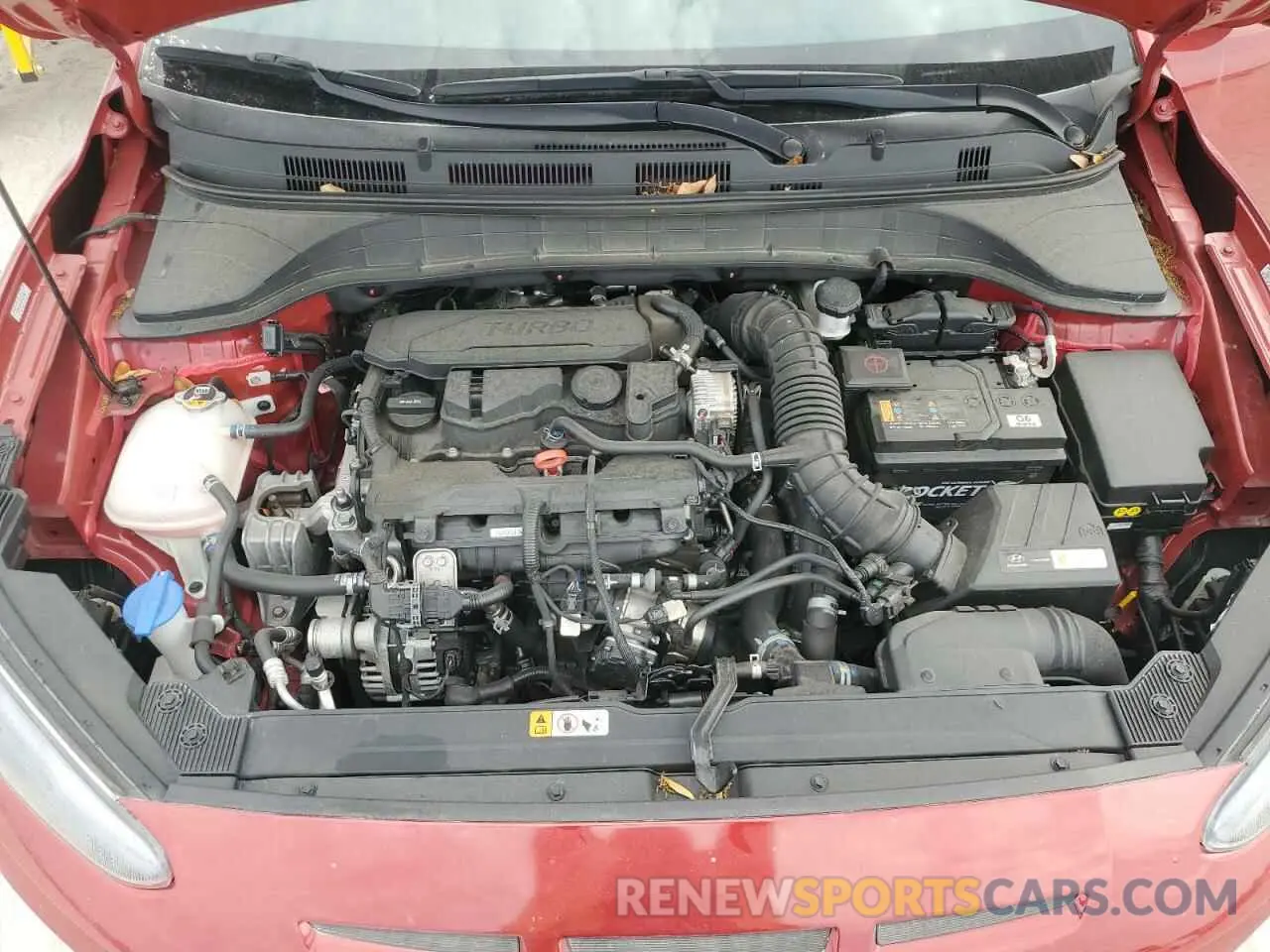 11 Photograph of a damaged car KM8K33A36NU918826 HYUNDAI KONA 2022