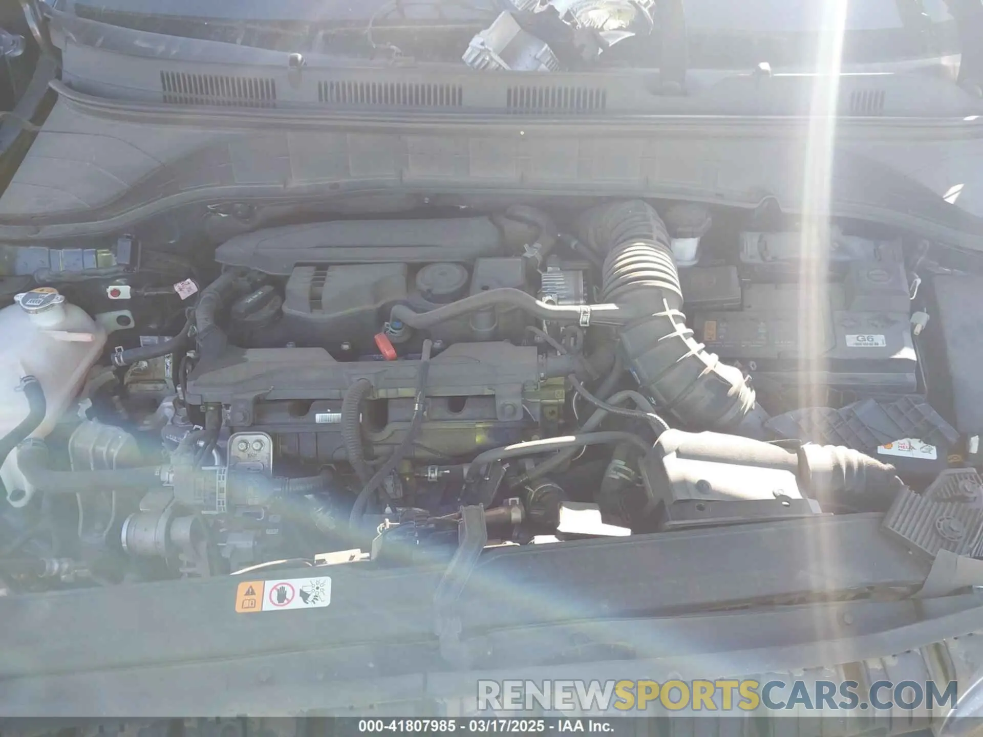 10 Photograph of a damaged car KM8K33A37NU909777 HYUNDAI KONA 2022