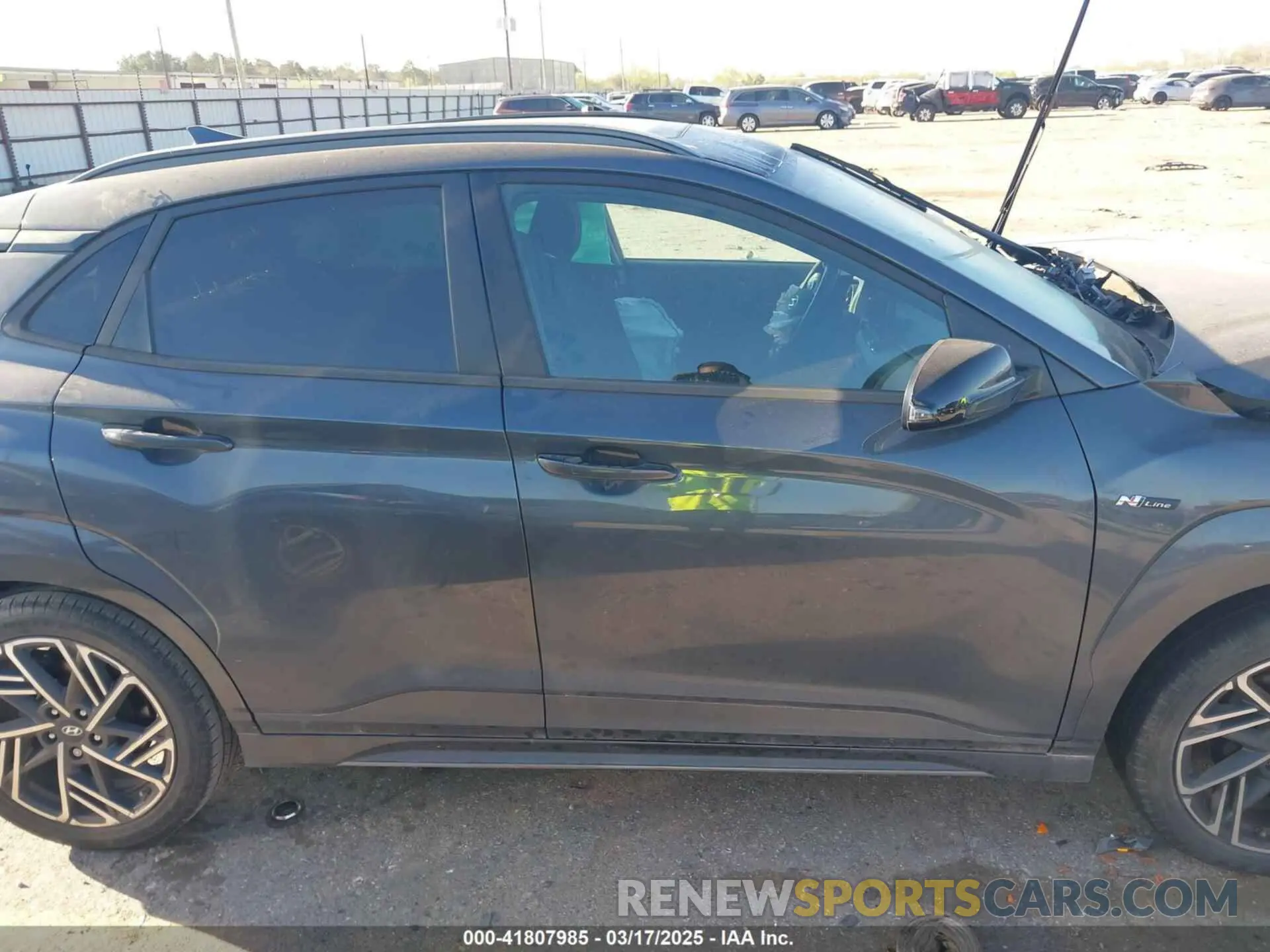 12 Photograph of a damaged car KM8K33A37NU909777 HYUNDAI KONA 2022
