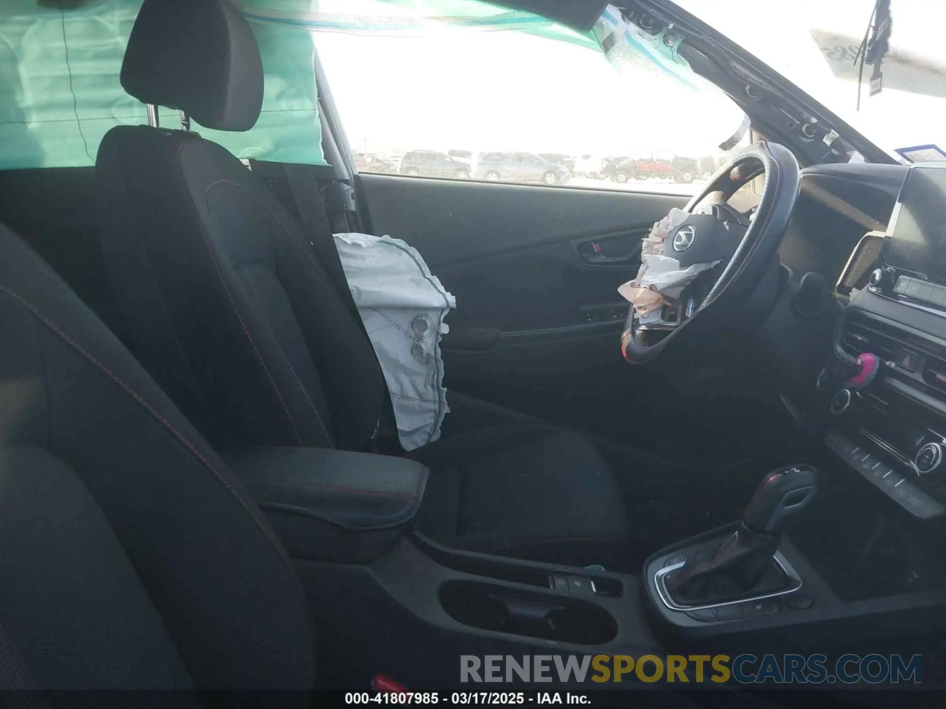 5 Photograph of a damaged car KM8K33A37NU909777 HYUNDAI KONA 2022