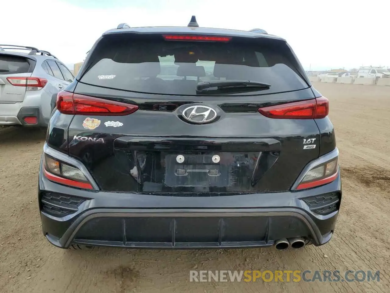 6 Photograph of a damaged car KM8K3CA30NU868957 HYUNDAI KONA 2022