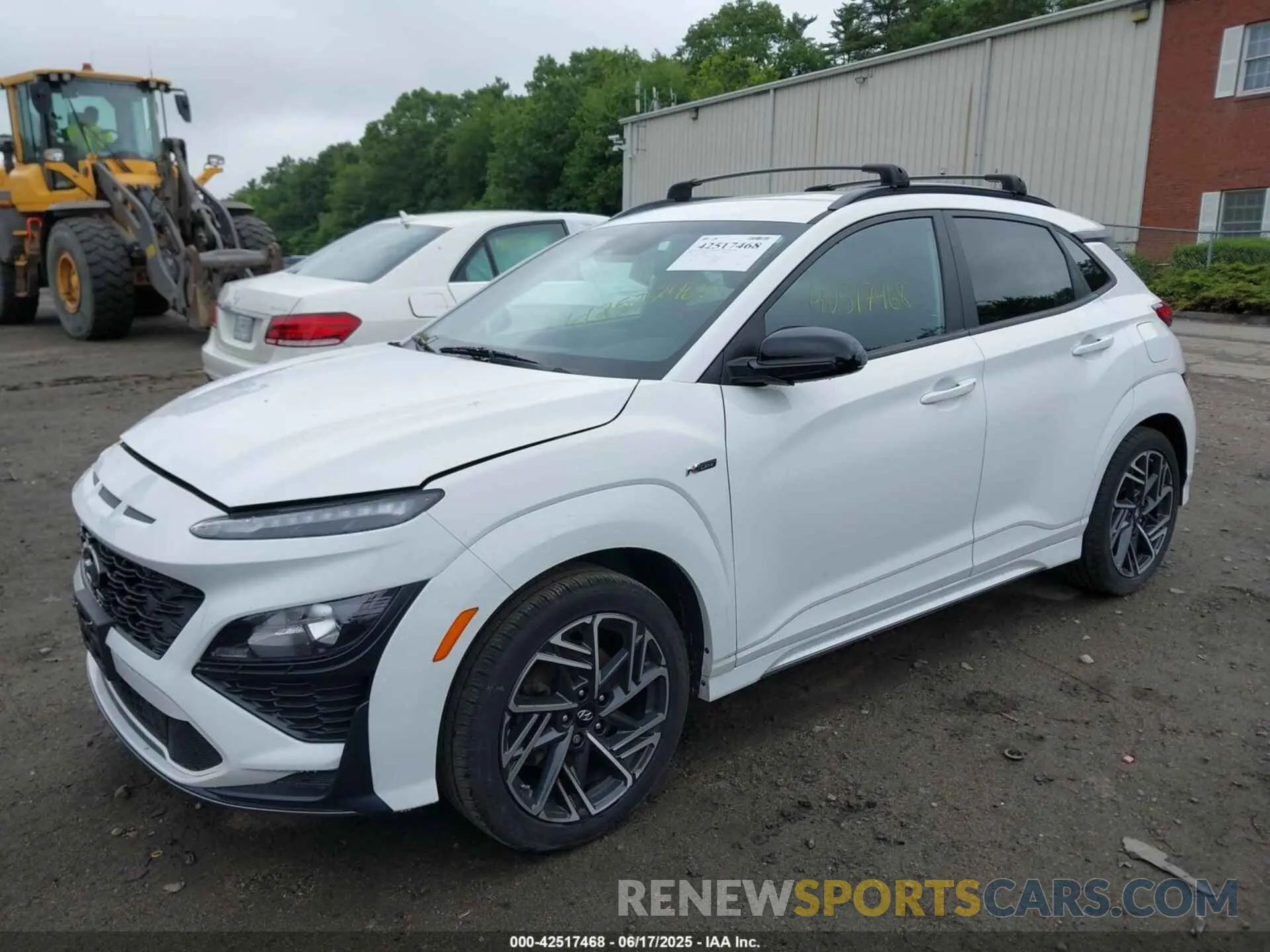2 Photograph of a damaged car KM8K3CA31NU840813 HYUNDAI KONA 2022
