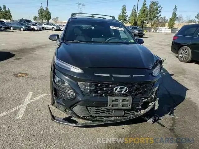 11 Photograph of a damaged car KM8K3CA33NU855586 HYUNDAI KONA 2022