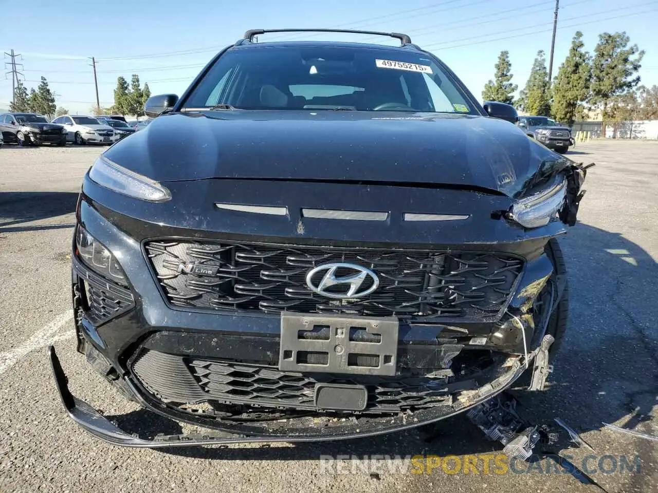 5 Photograph of a damaged car KM8K3CA33NU855586 HYUNDAI KONA 2022