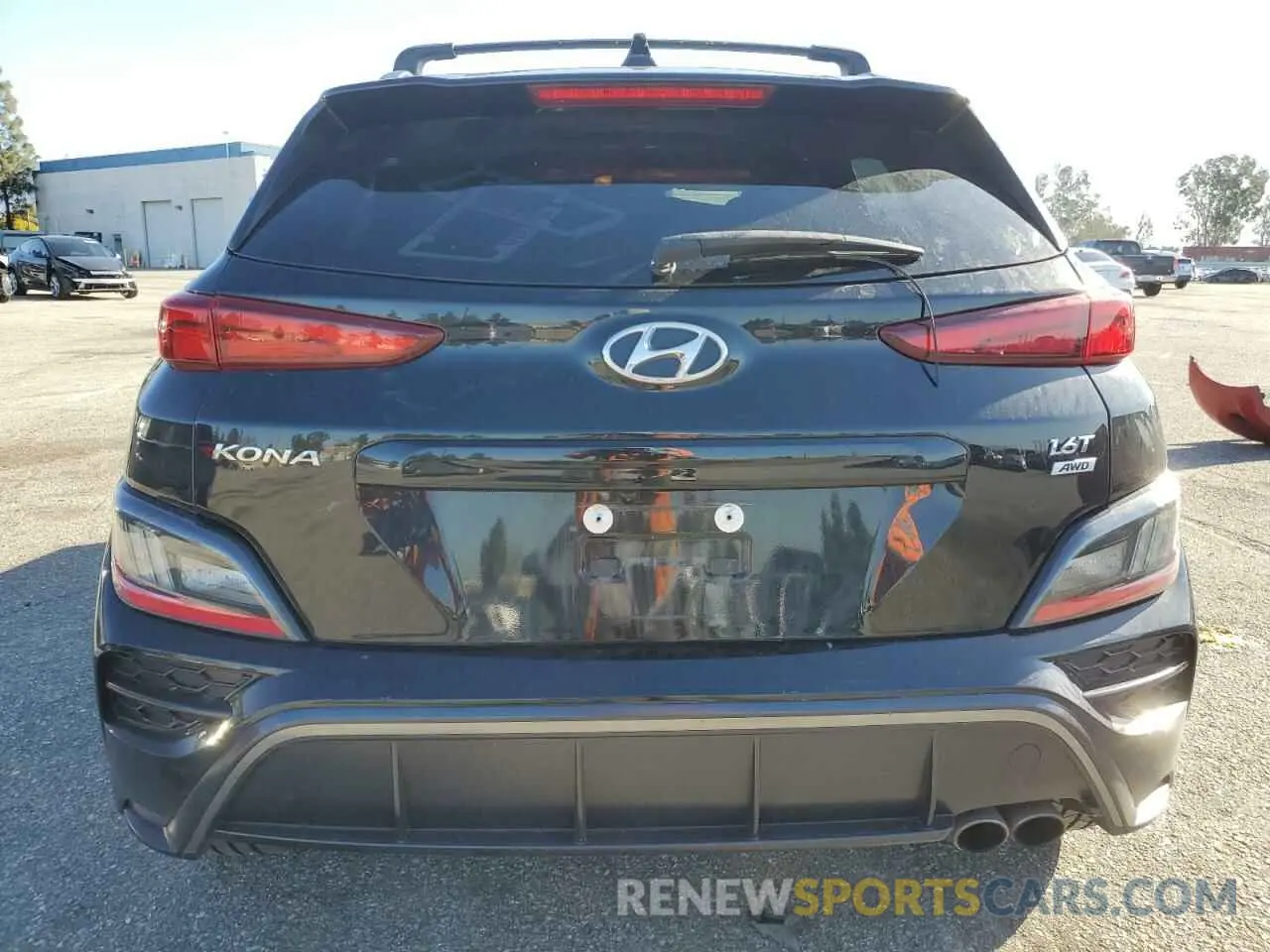 6 Photograph of a damaged car KM8K3CA33NU855586 HYUNDAI KONA 2022
