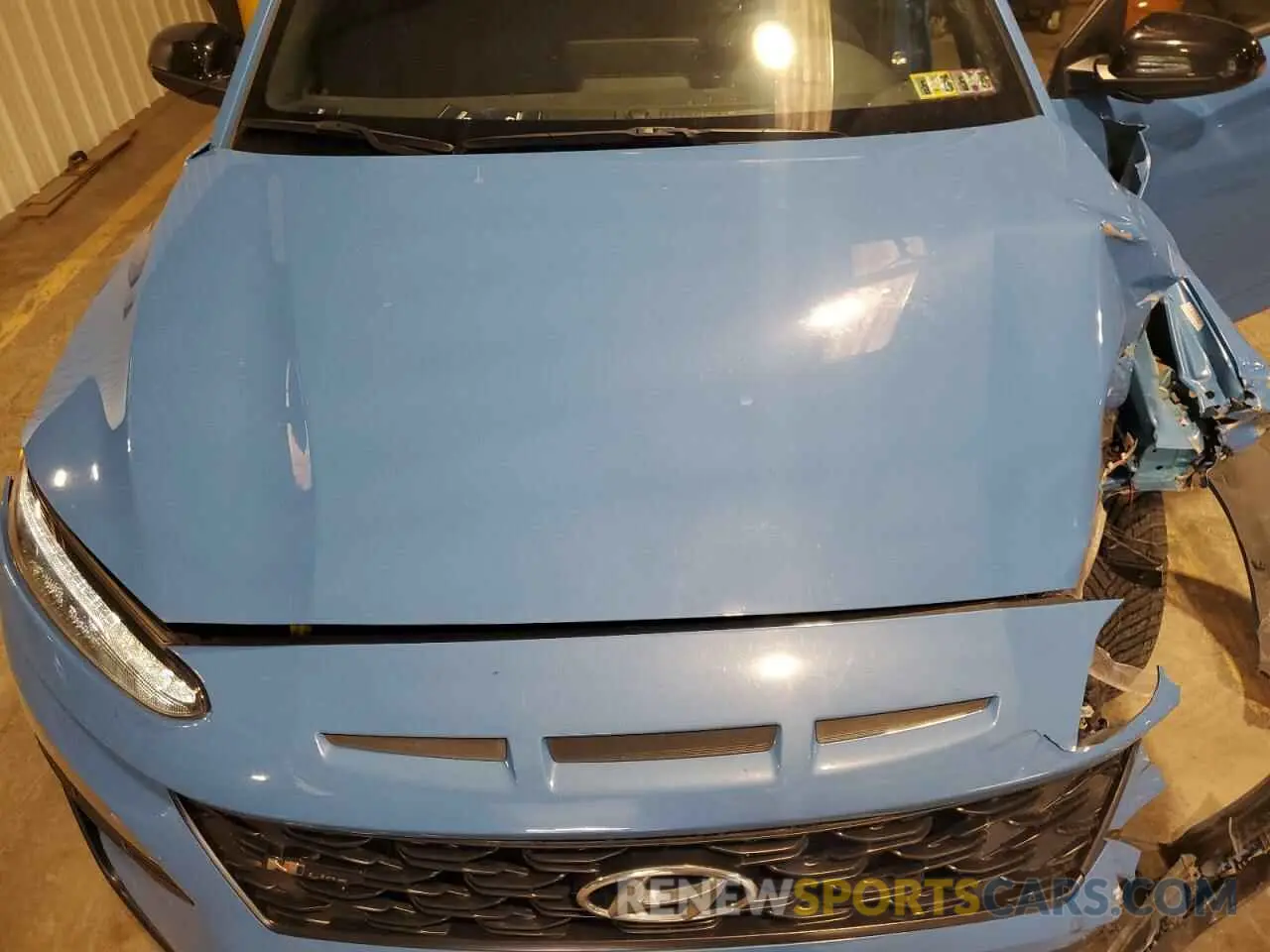11 Photograph of a damaged car KM8K3CA34NU902544 HYUNDAI KONA 2022