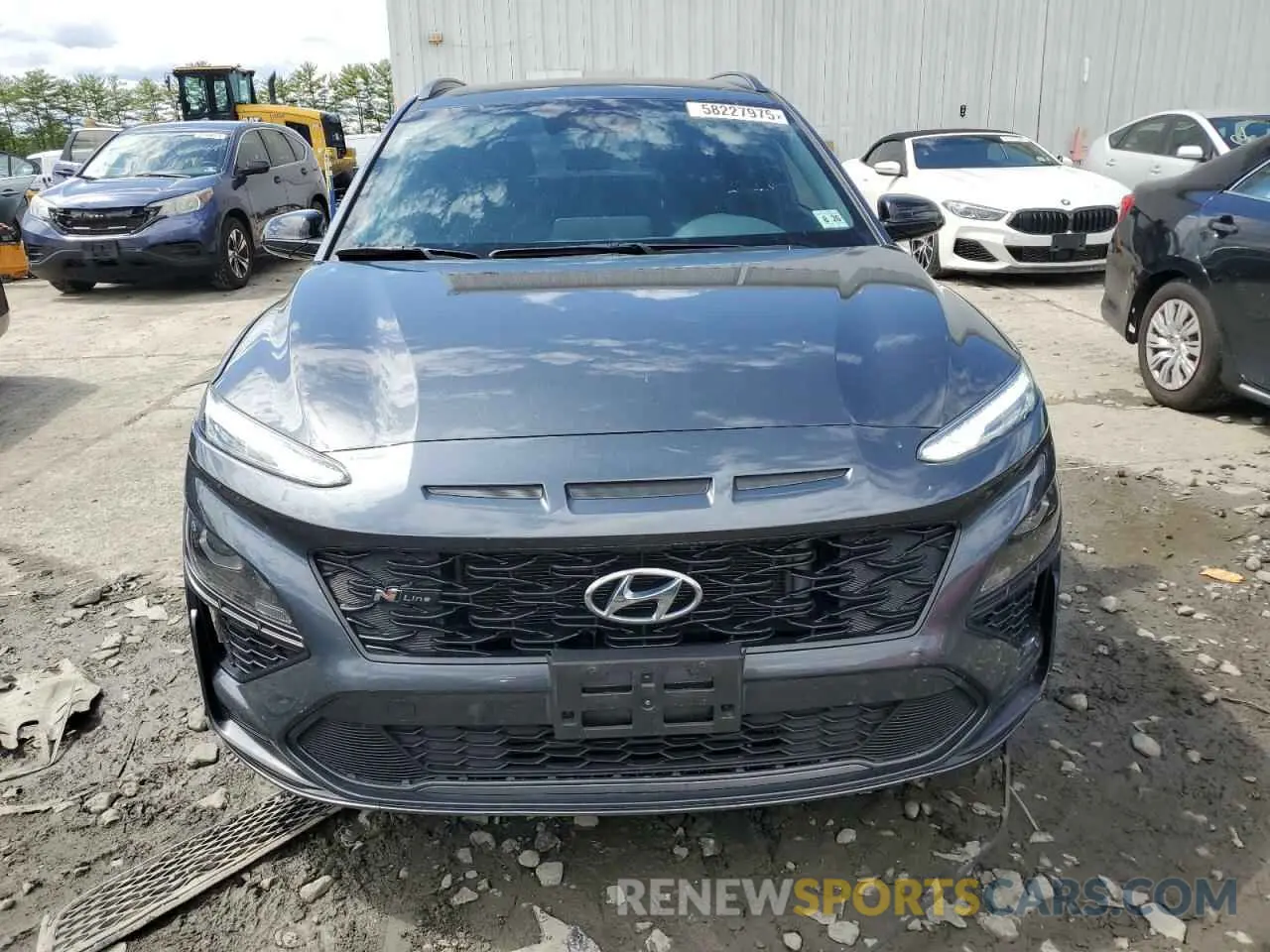 5 Photograph of a damaged car KM8K3CA39NU792882 HYUNDAI KONA 2022