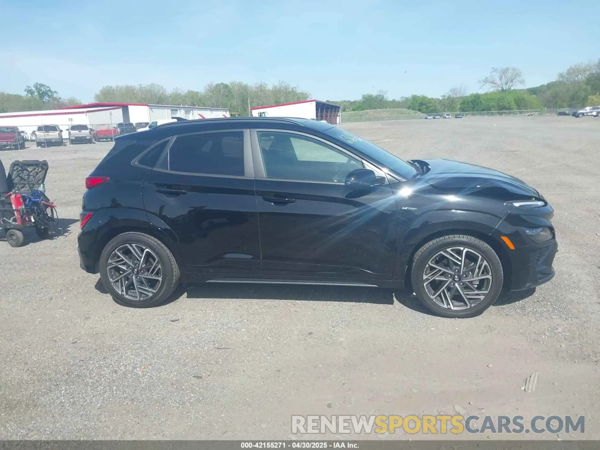 13 Photograph of a damaged car KM8K3CA39NU856368 HYUNDAI KONA 2022