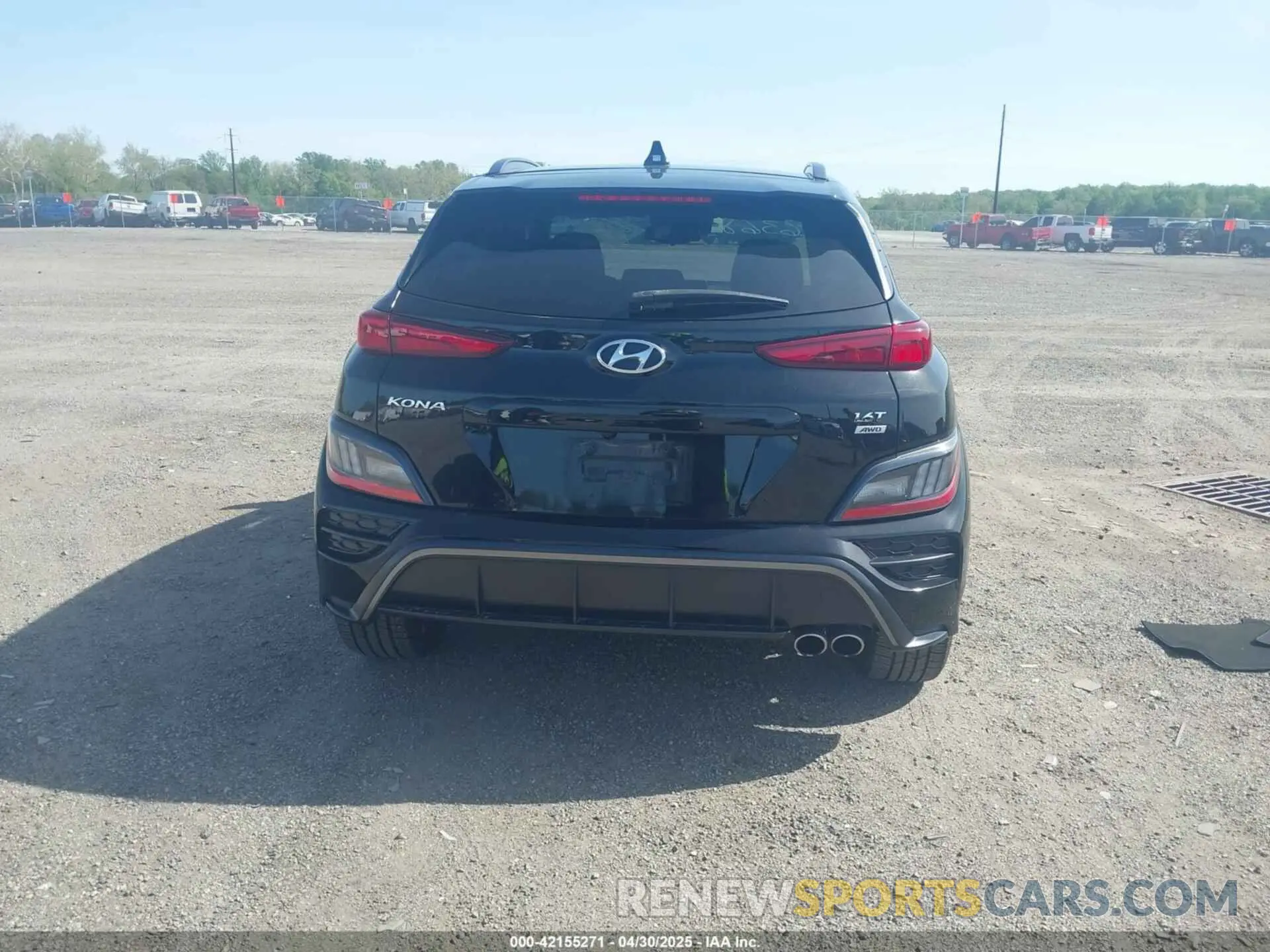 16 Photograph of a damaged car KM8K3CA39NU856368 HYUNDAI KONA 2022