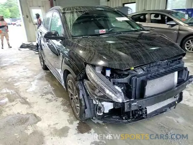 14 Photograph of a damaged car KM8K3CA39NU862042 HYUNDAI KONA 2022