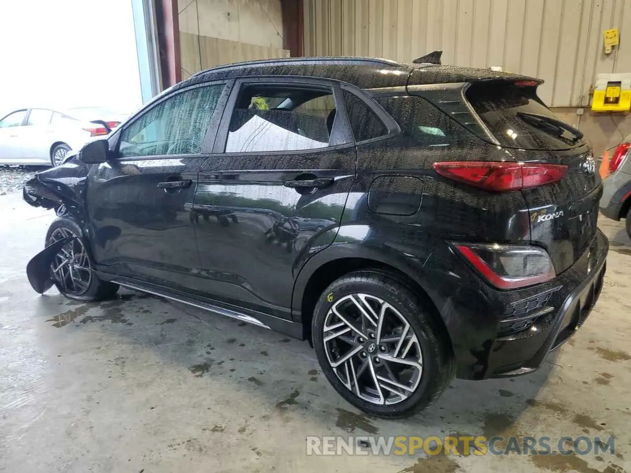 2 Photograph of a damaged car KM8K3CA39NU862042 HYUNDAI KONA 2022