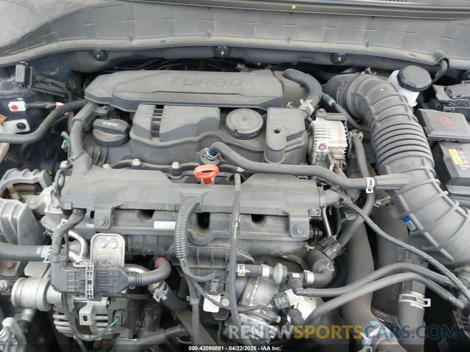10 Photograph of a damaged car KM8K3CA3XNU774519 HYUNDAI KONA 2022