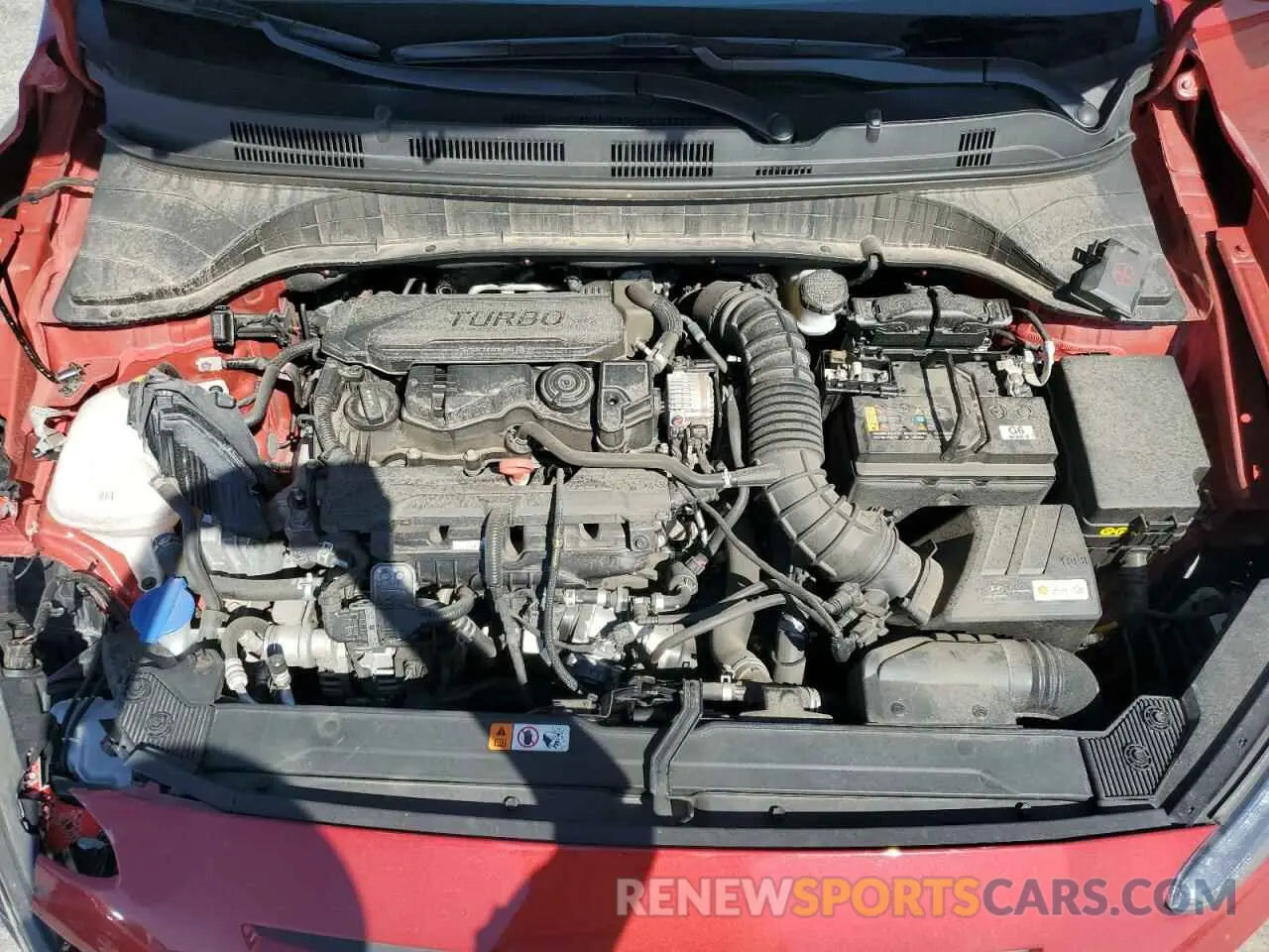 11 Photograph of a damaged car KM8K3CA3XNU801301 HYUNDAI KONA 2022