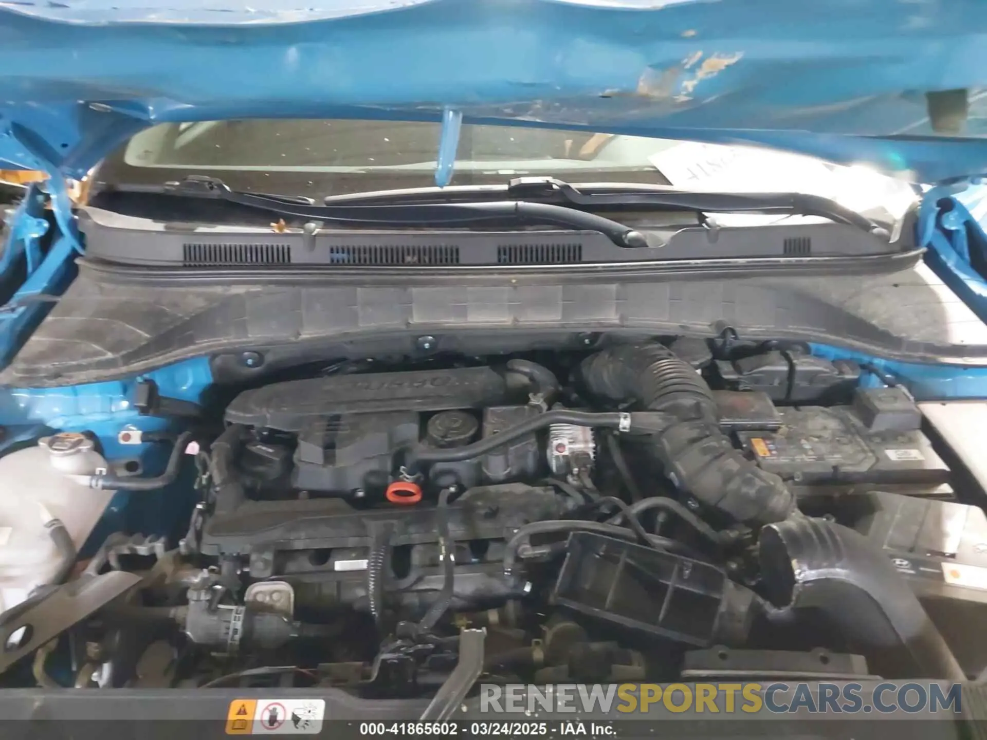 10 Photograph of a damaged car KM8K3CA3XNU840731 HYUNDAI KONA 2022