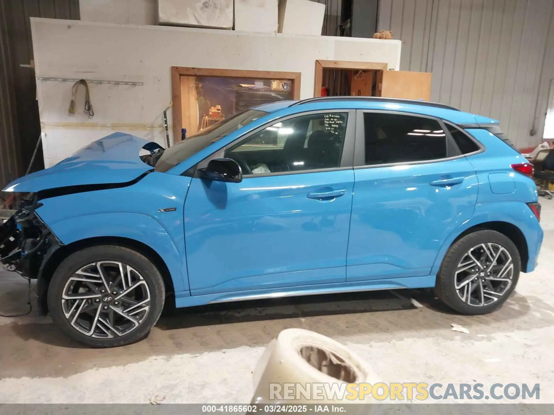 13 Photograph of a damaged car KM8K3CA3XNU840731 HYUNDAI KONA 2022