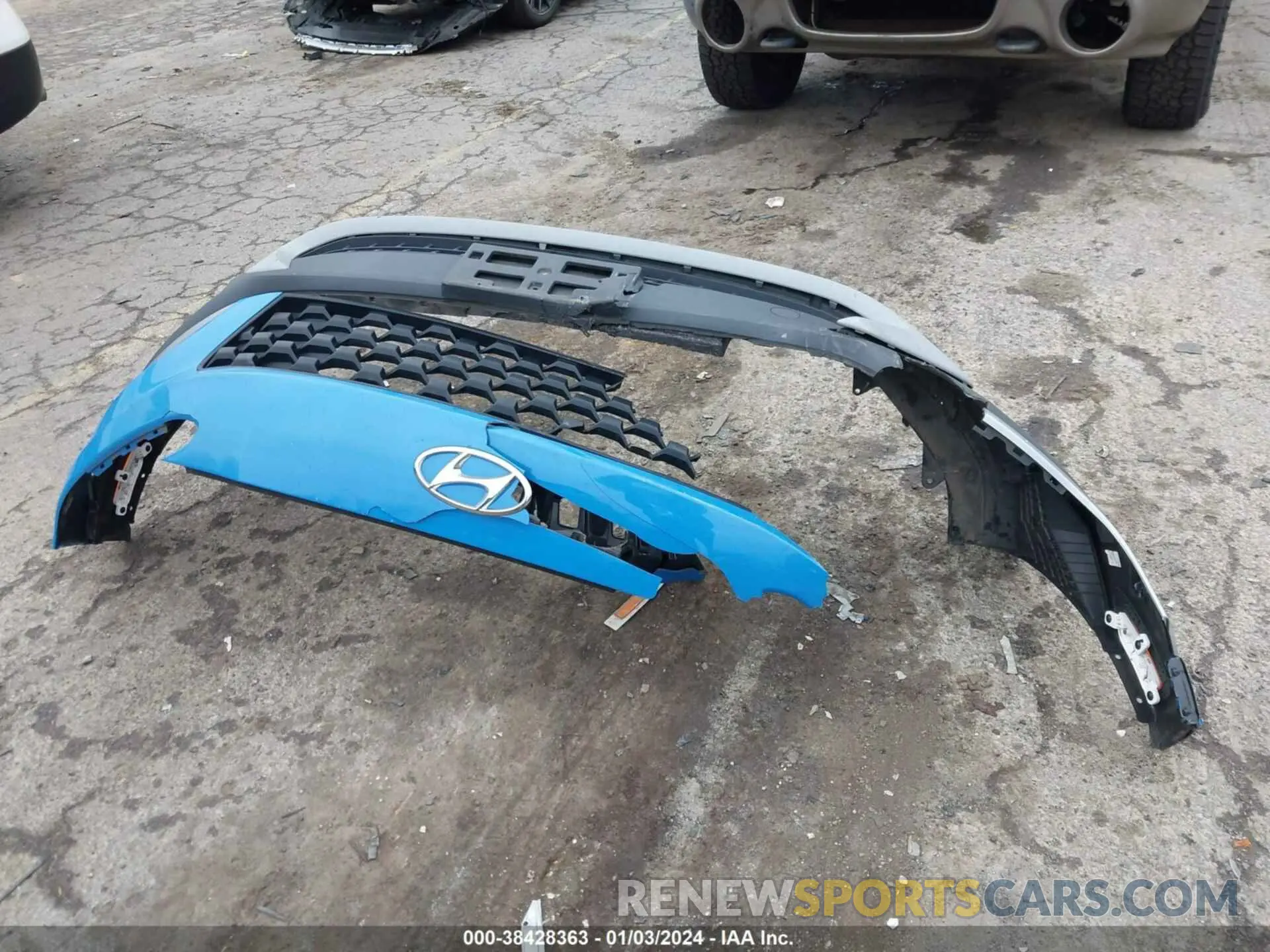 12 Photograph of a damaged car KM8K3CAB1NU762587 HYUNDAI KONA 2022