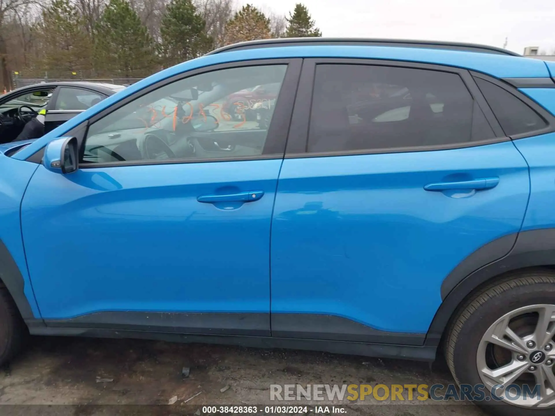 15 Photograph of a damaged car KM8K3CAB1NU762587 HYUNDAI KONA 2022