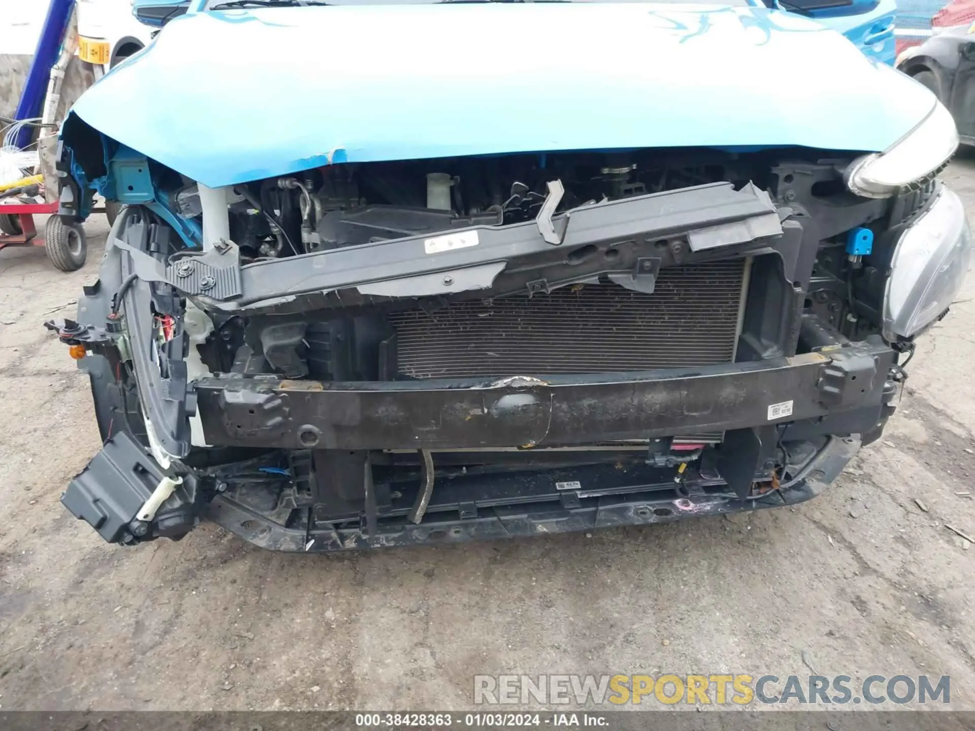 6 Photograph of a damaged car KM8K3CAB1NU762587 HYUNDAI KONA 2022