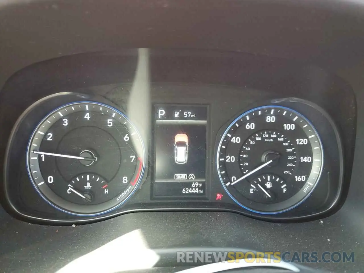 9 Photograph of a damaged car KM8K3CAB2NU757141 HYUNDAI KONA 2022