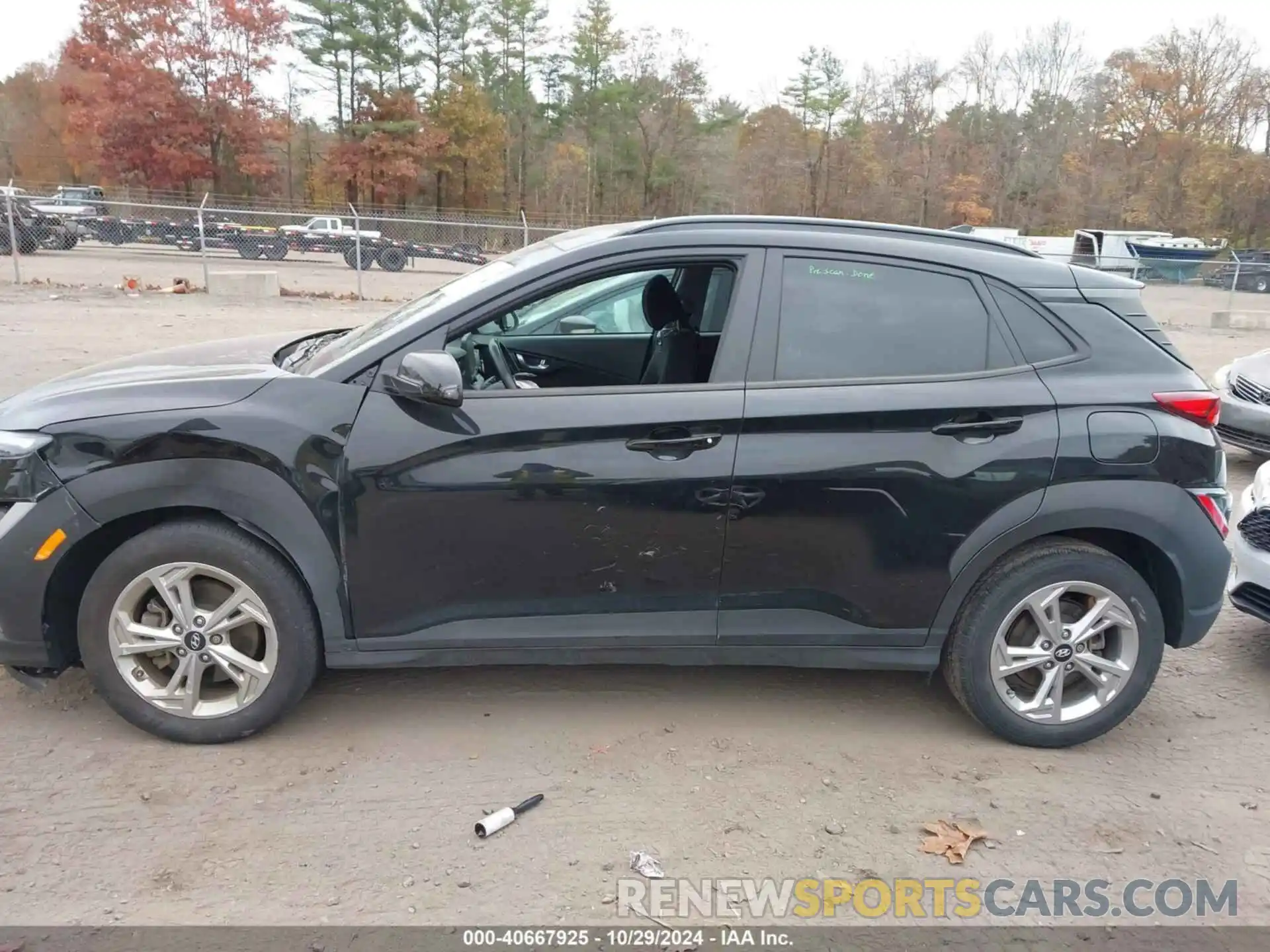 14 Photograph of a damaged car KM8K3CAB5NU897877 HYUNDAI KONA 2022