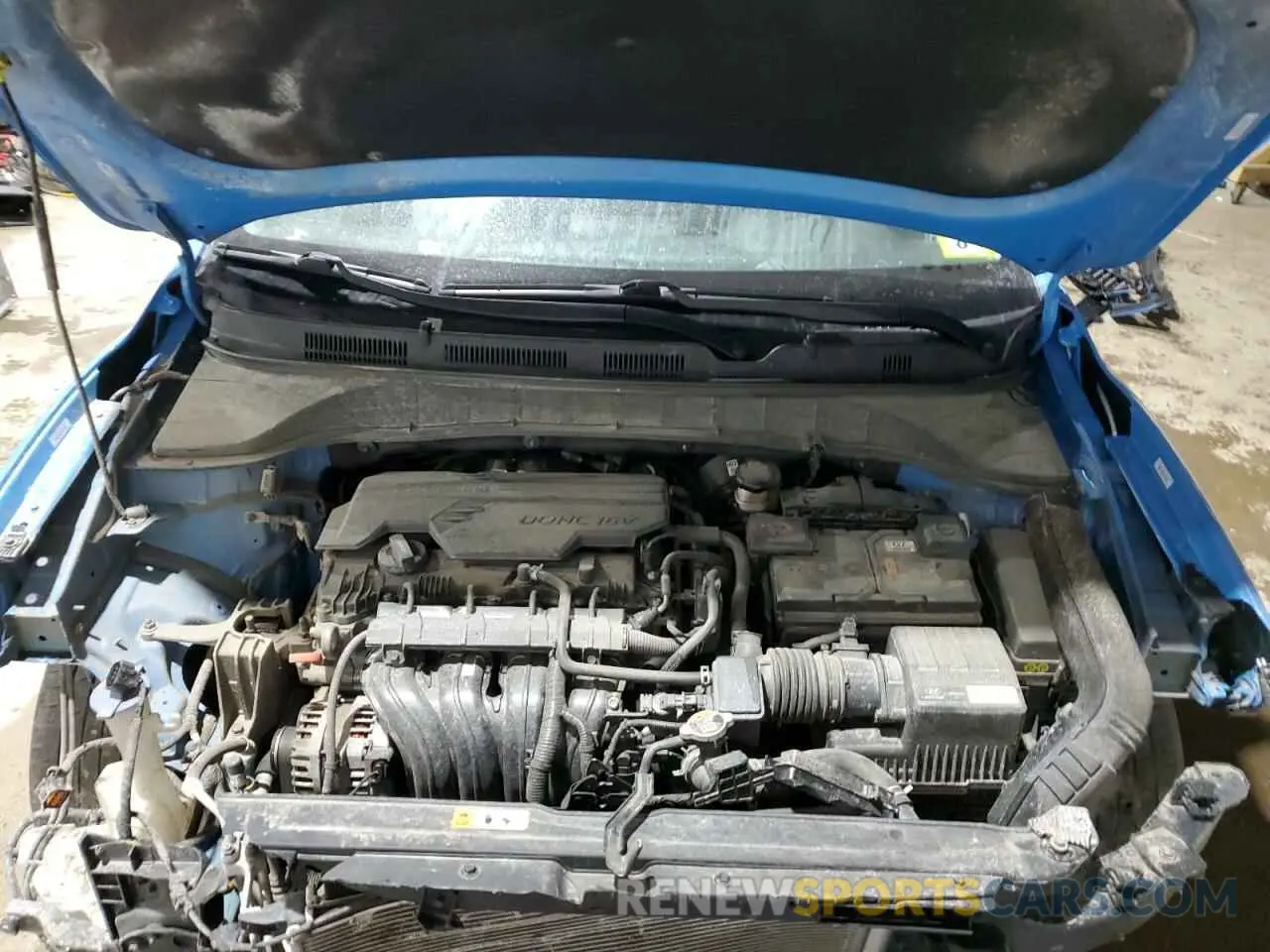 12 Photograph of a damaged car KM8K3CAB6NU818846 HYUNDAI KONA 2022