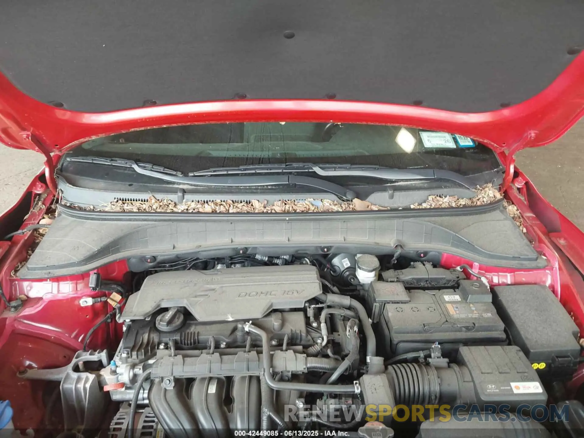 10 Photograph of a damaged car KM8K3CAB8NU887635 HYUNDAI KONA 2022