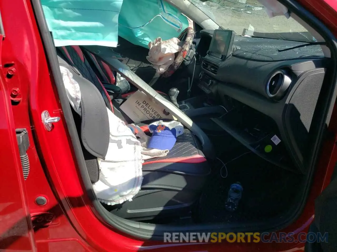 5 Photograph of a damaged car KM8K3CAB9NU860508 HYUNDAI KONA 2022