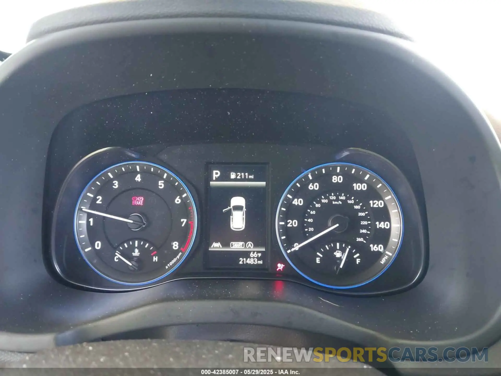 7 Photograph of a damaged car KM8K3CABXNU858279 HYUNDAI KONA 2022