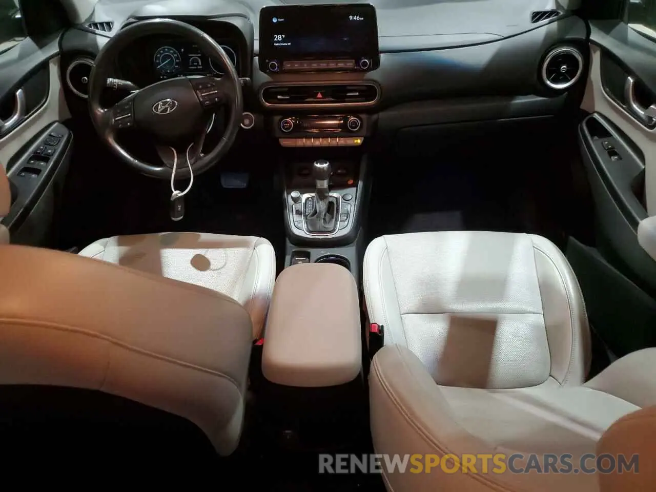 8 Photograph of a damaged car KM8K53A30NU814536 HYUNDAI KONA 2022