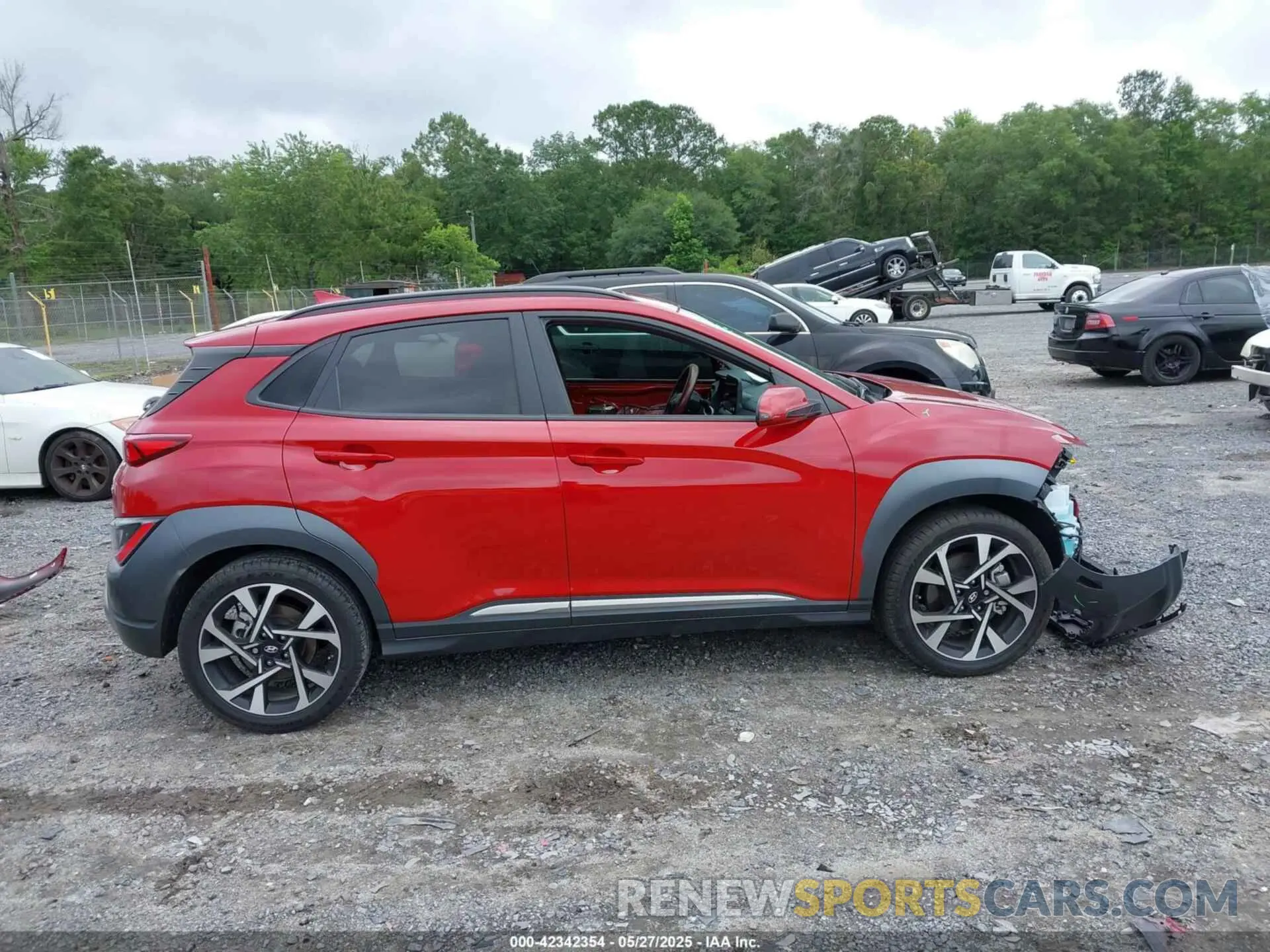 14 Photograph of a damaged car KM8K53A30NU861307 HYUNDAI KONA 2022