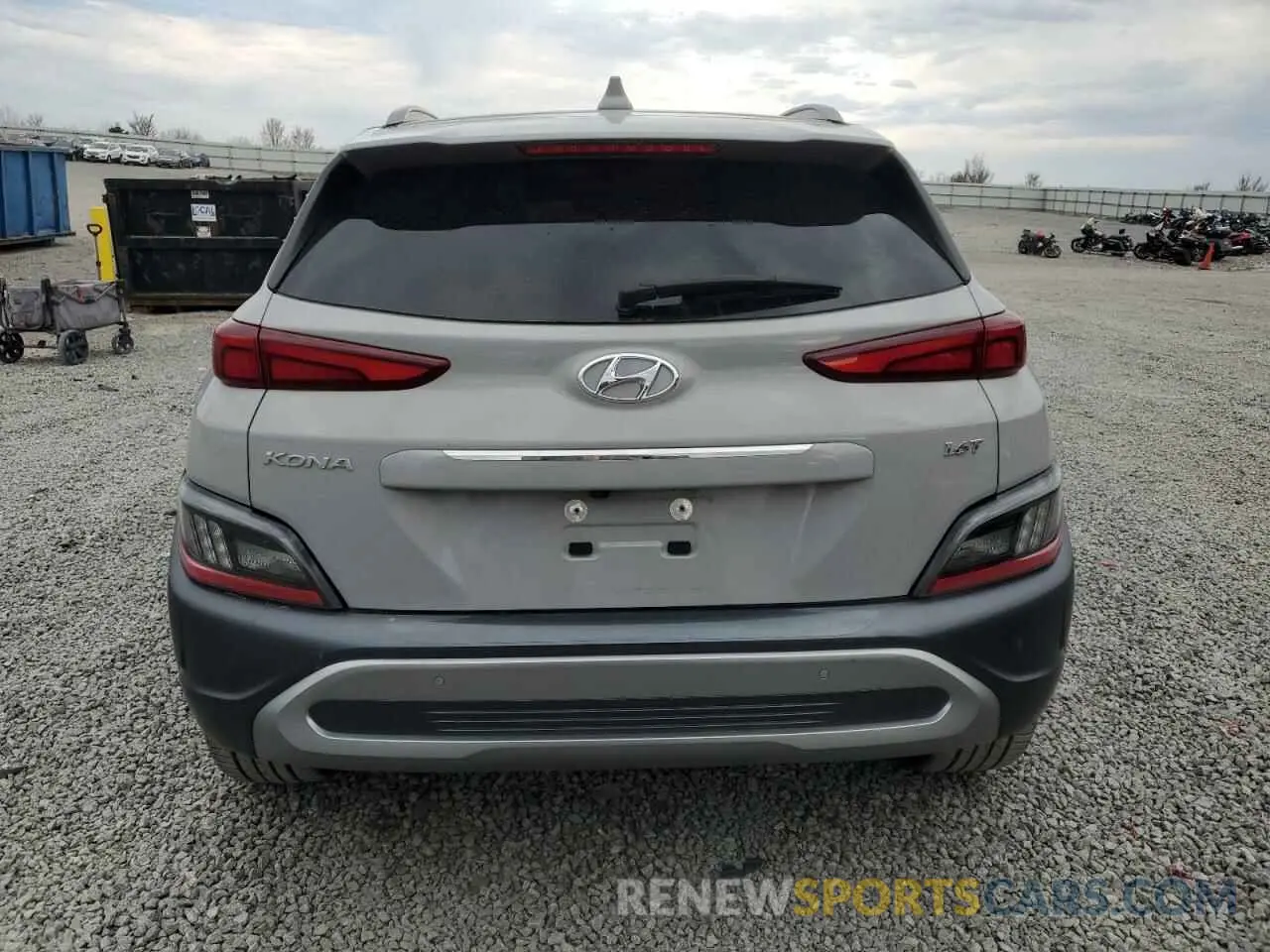 6 Photograph of a damaged car KM8K53A31NU799044 HYUNDAI KONA 2022