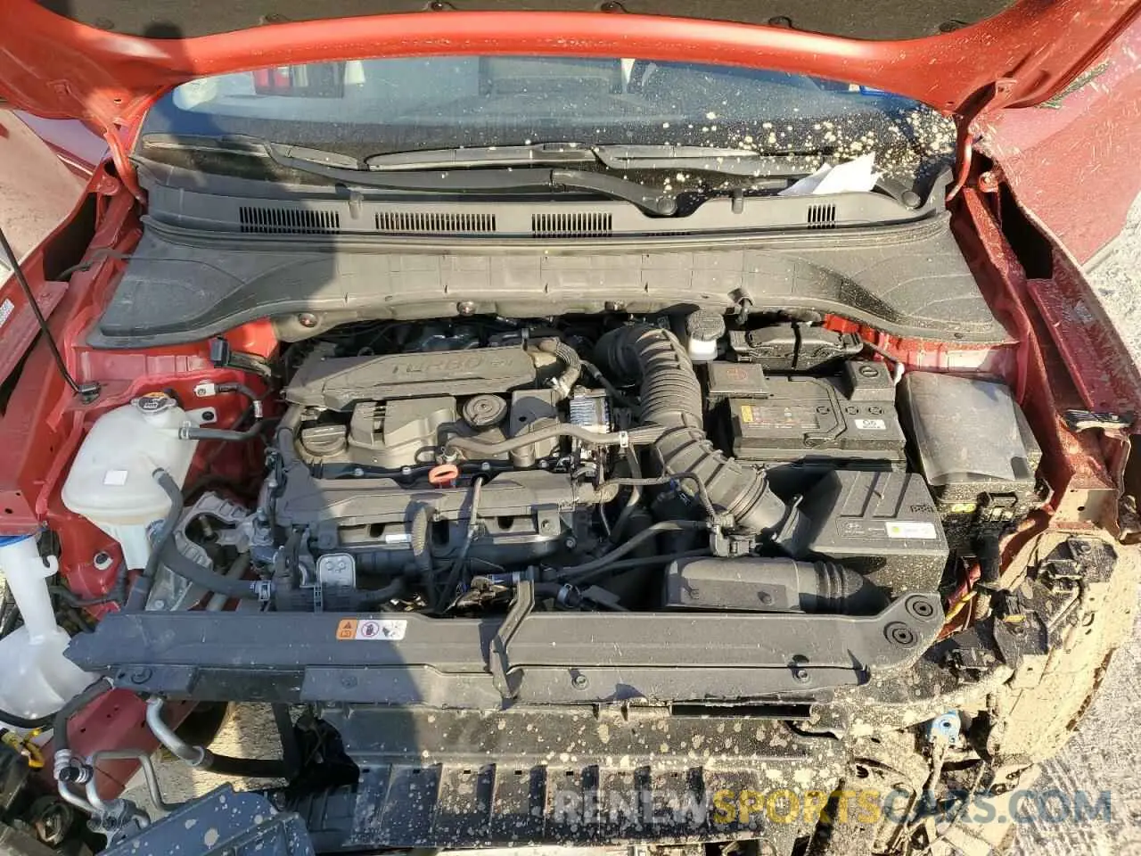 12 Photograph of a damaged car KM8K53A33NU843271 HYUNDAI KONA 2022