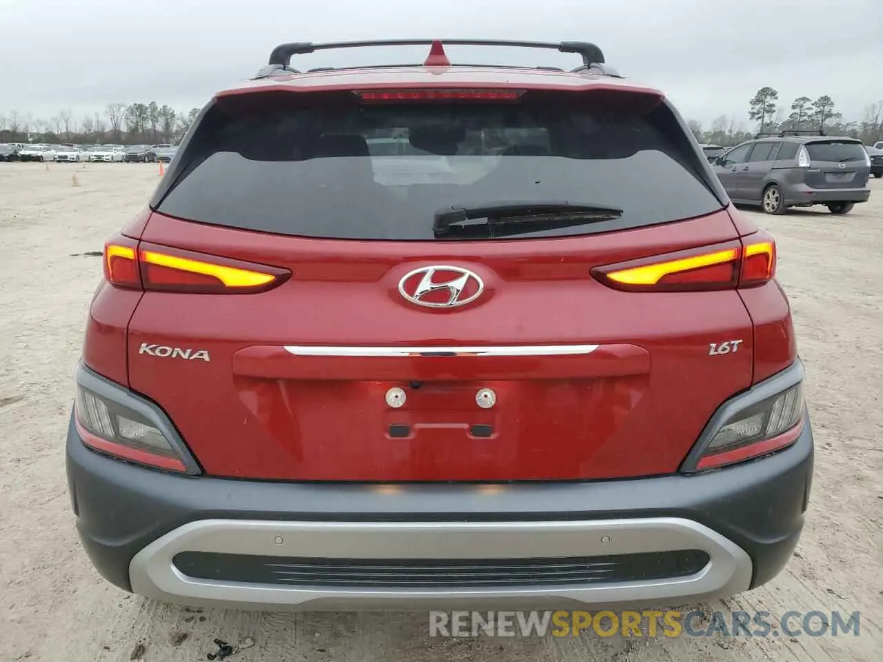 6 Photograph of a damaged car KM8K53A33NU843271 HYUNDAI KONA 2022