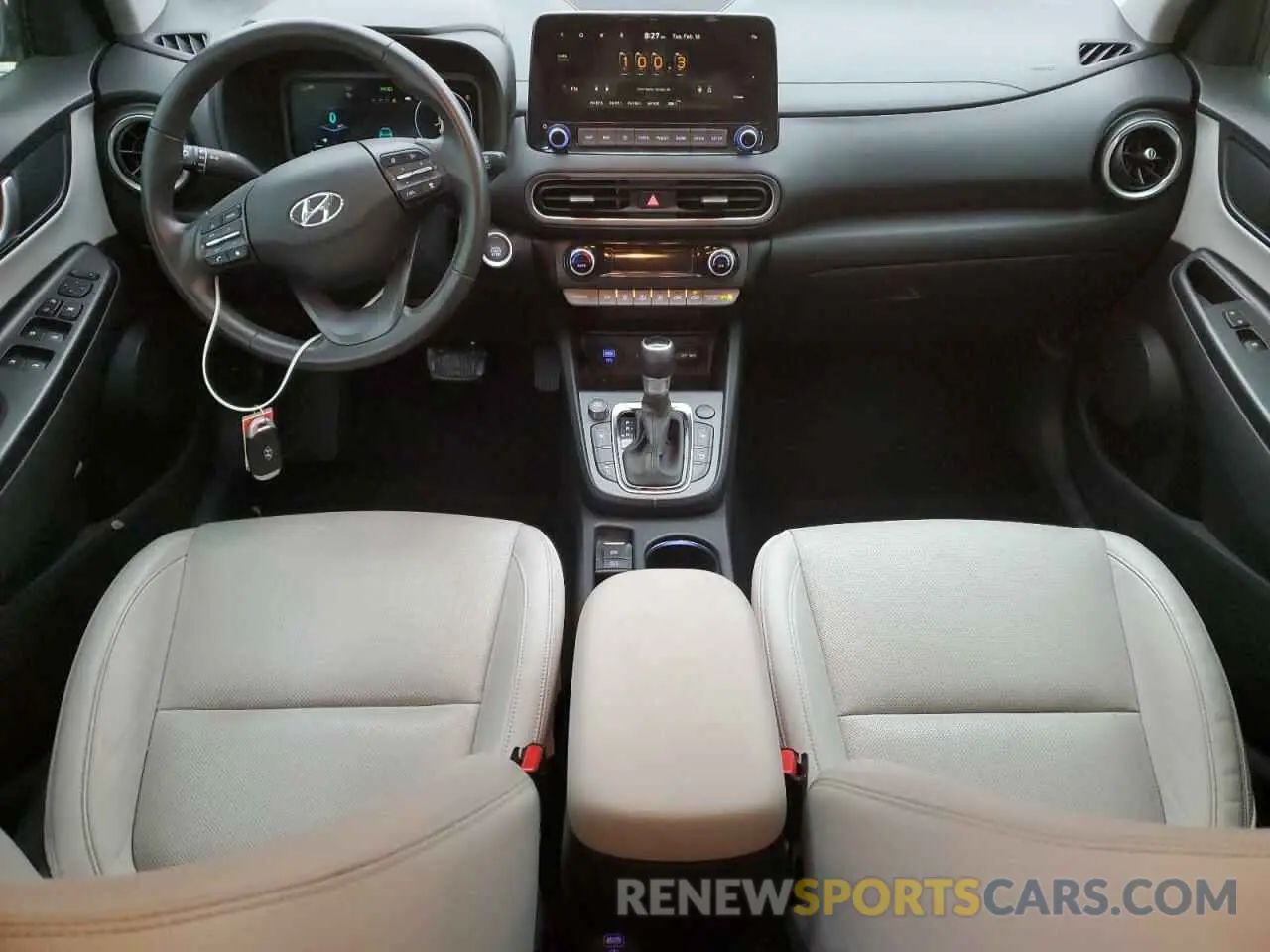 8 Photograph of a damaged car KM8K53A33NU843271 HYUNDAI KONA 2022