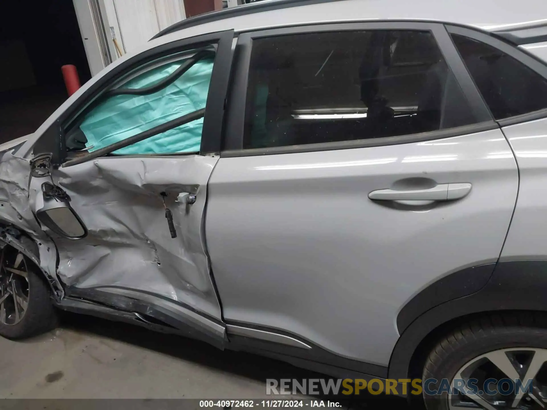 13 Photograph of a damaged car KM8K53A34NU837947 HYUNDAI KONA 2022