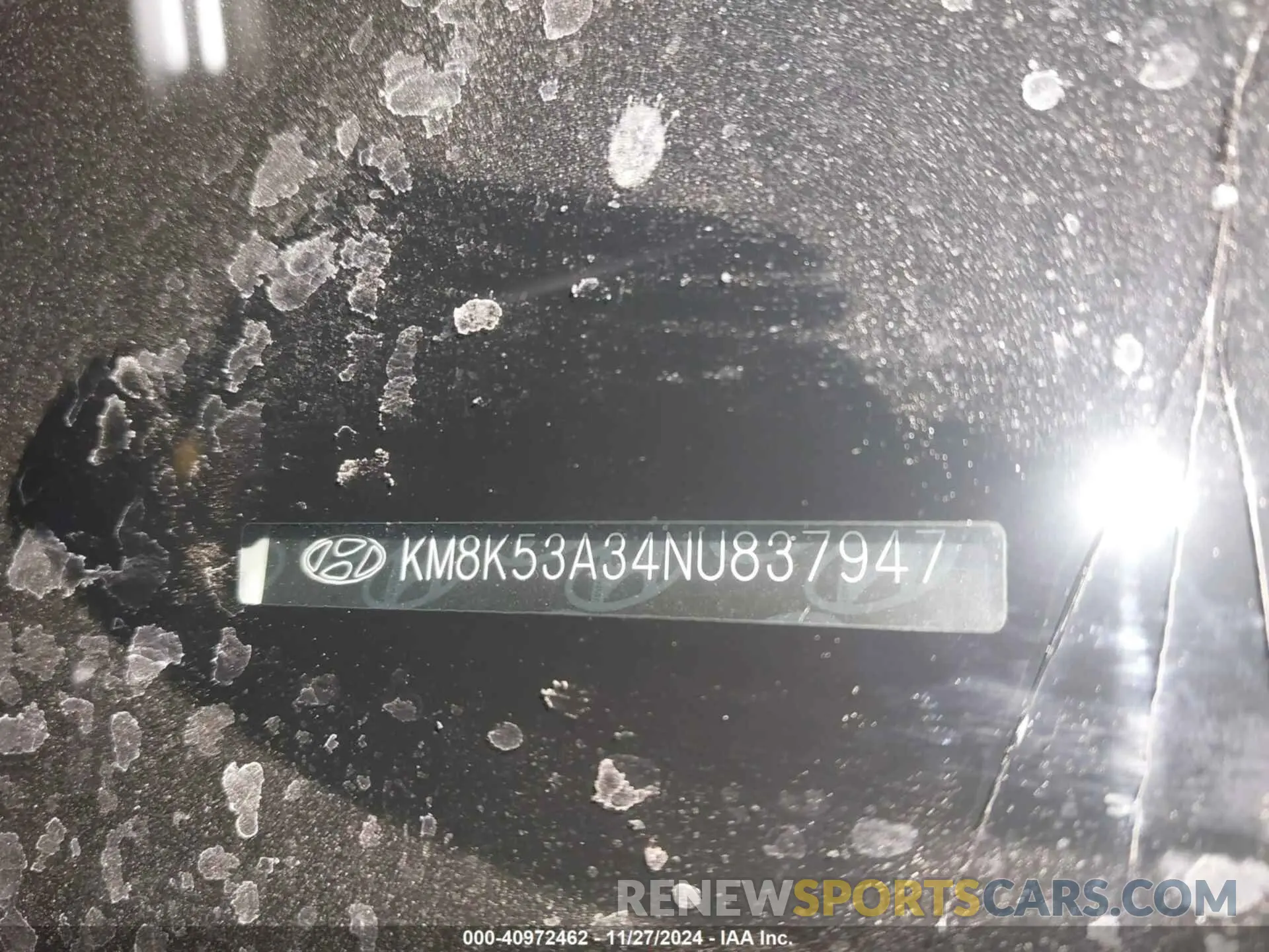 9 Photograph of a damaged car KM8K53A34NU837947 HYUNDAI KONA 2022