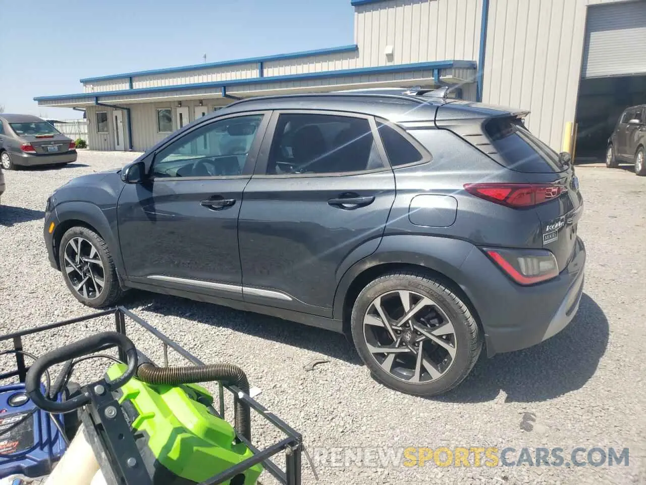 2 Photograph of a damaged car KM8K53A34NU868647 HYUNDAI KONA 2022