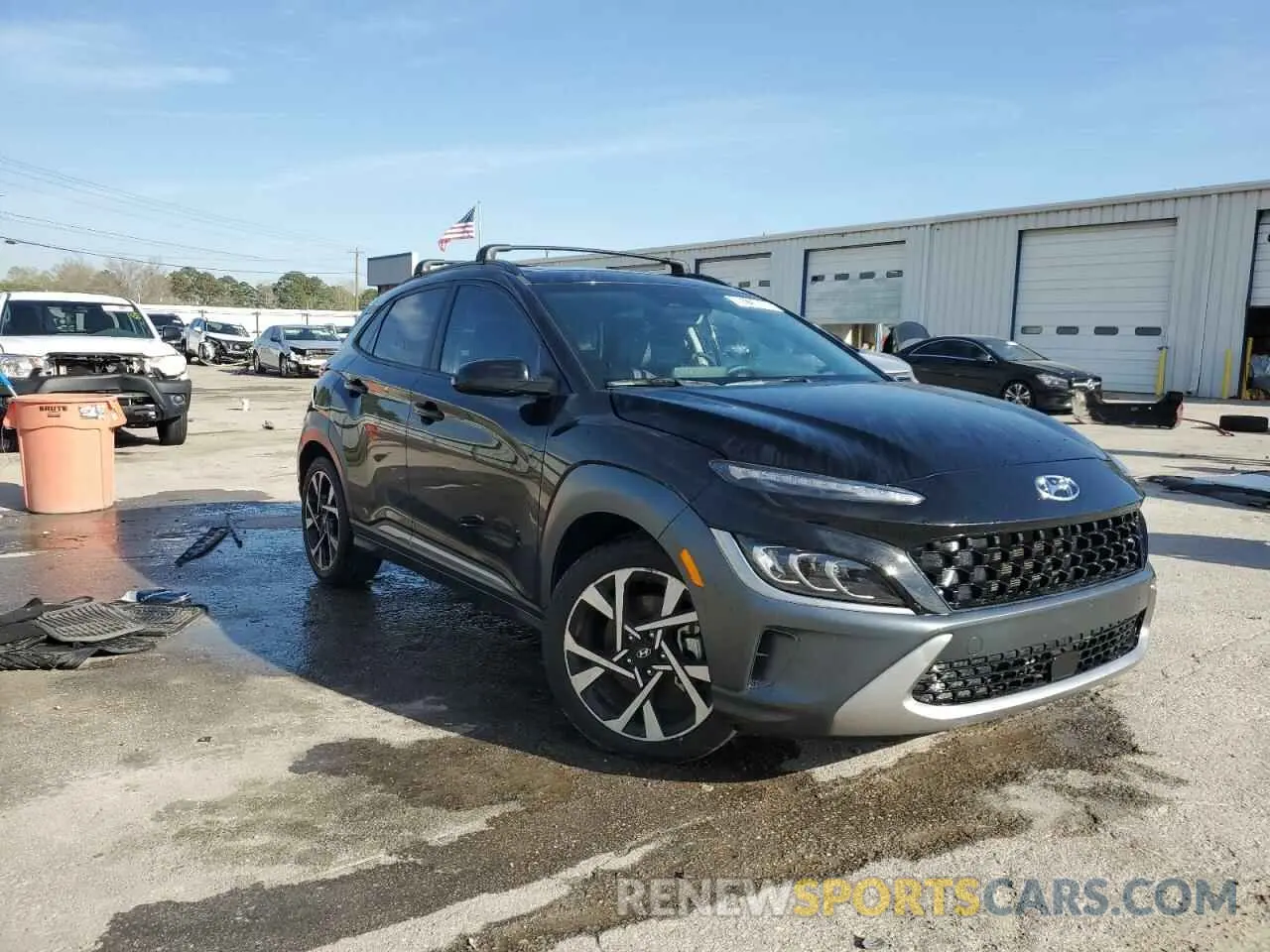 4 Photograph of a damaged car KM8K53A38NU794231 HYUNDAI KONA 2022